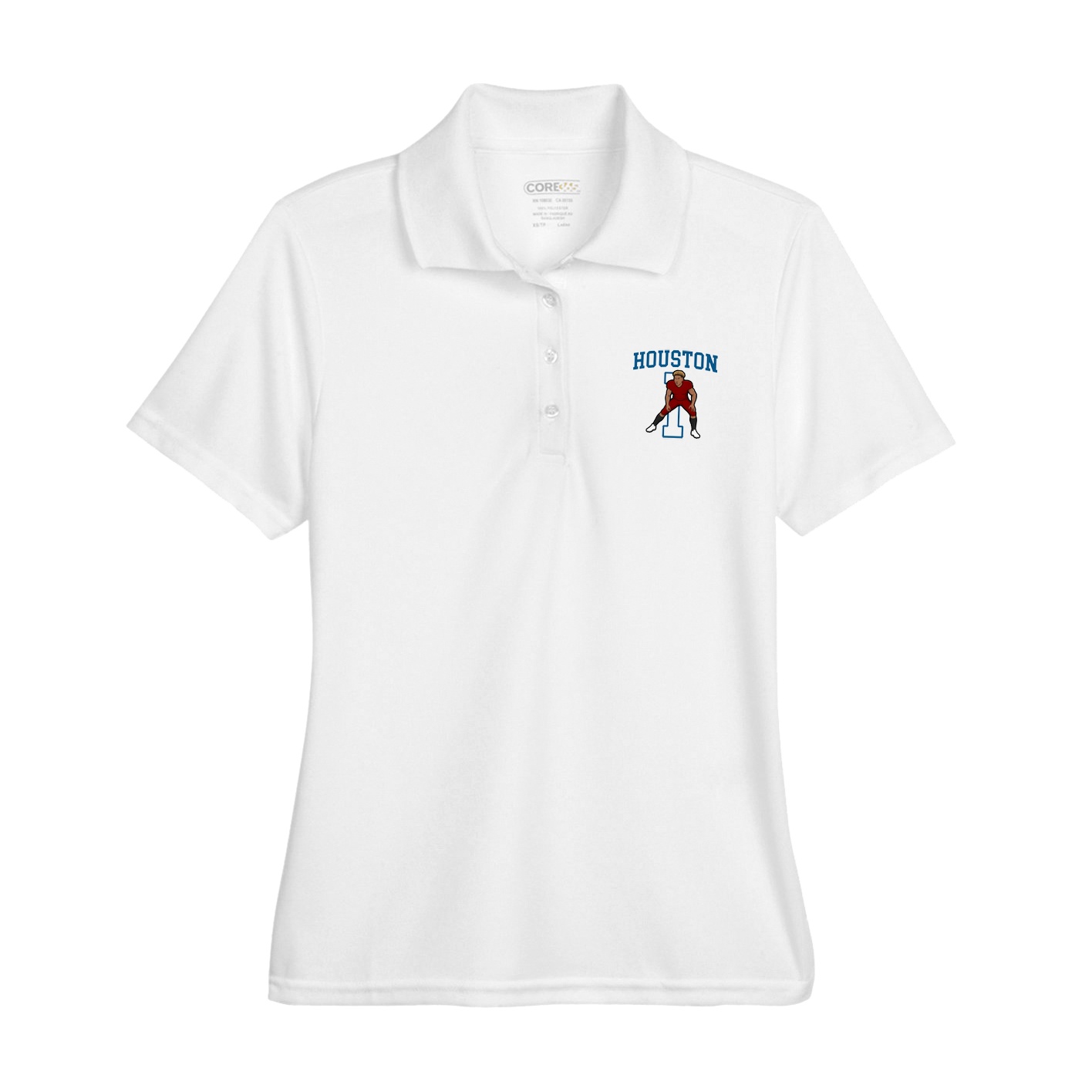 Womens Performance Polo — Shirsey in White