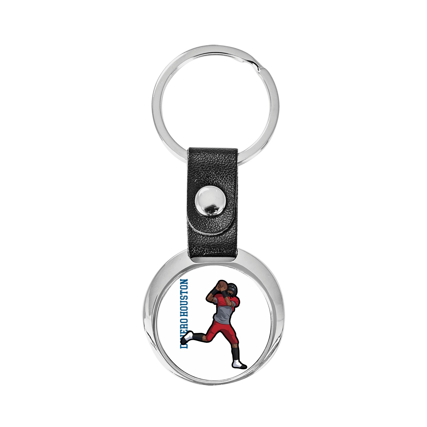 Key Chain — Name Vertical in Classic