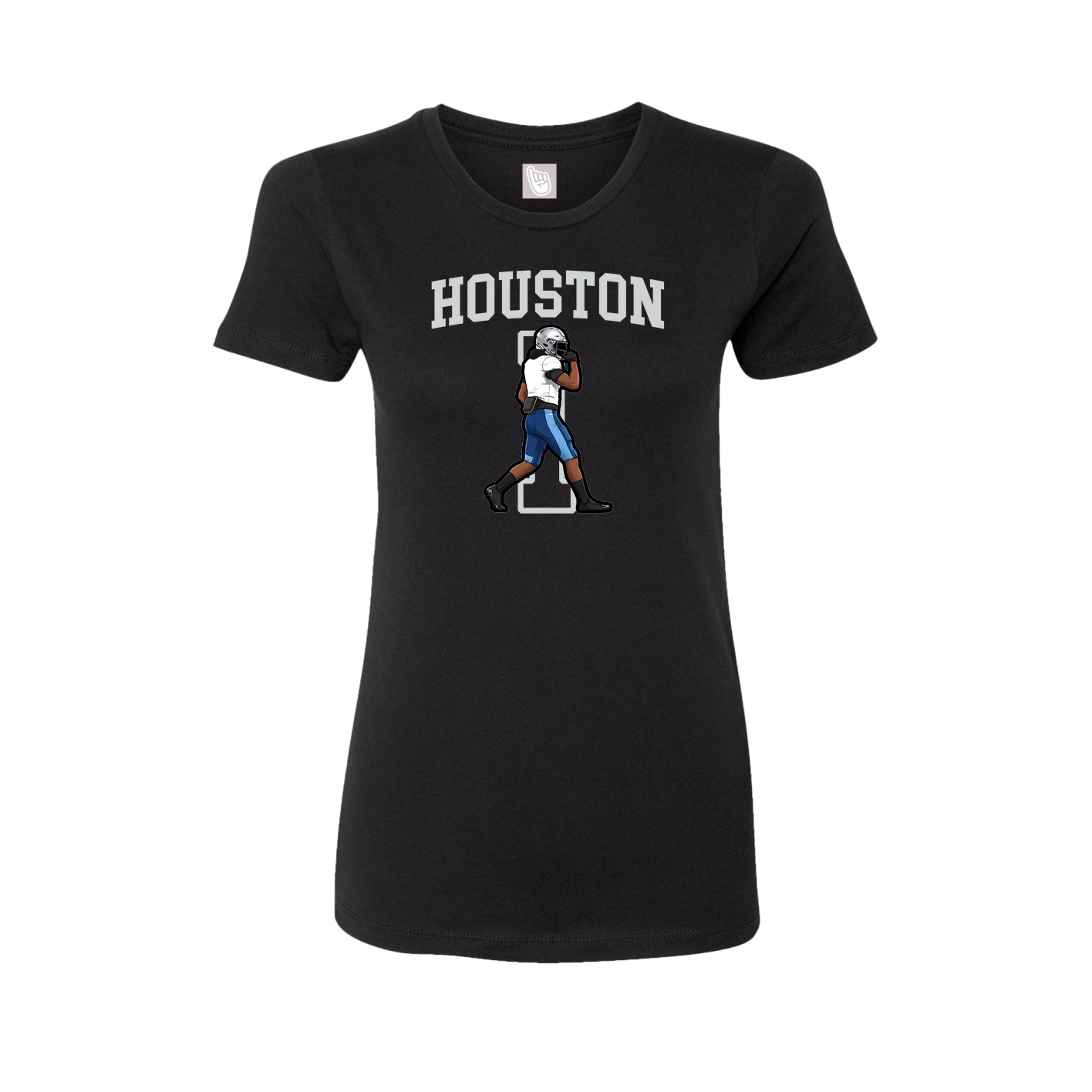 Fitted Women's Tee — Shirsey in Black