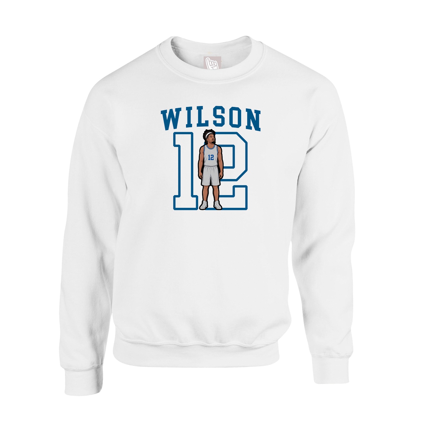 Fleece Crew — Shirsey in White