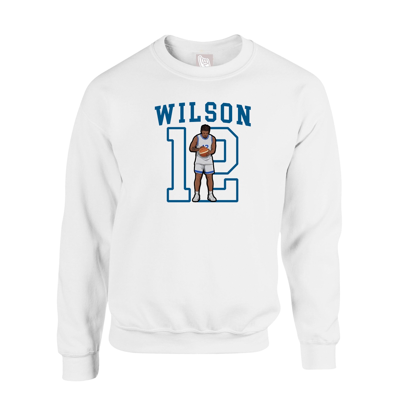 Fleece Crew — Shirsey in White