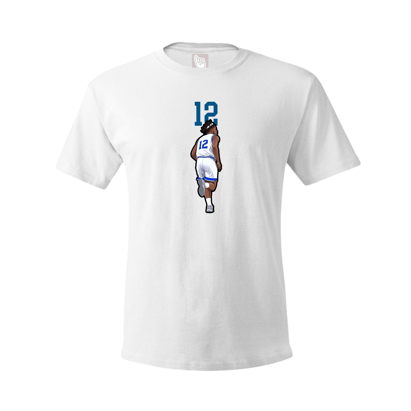 Tee — Number Top in White