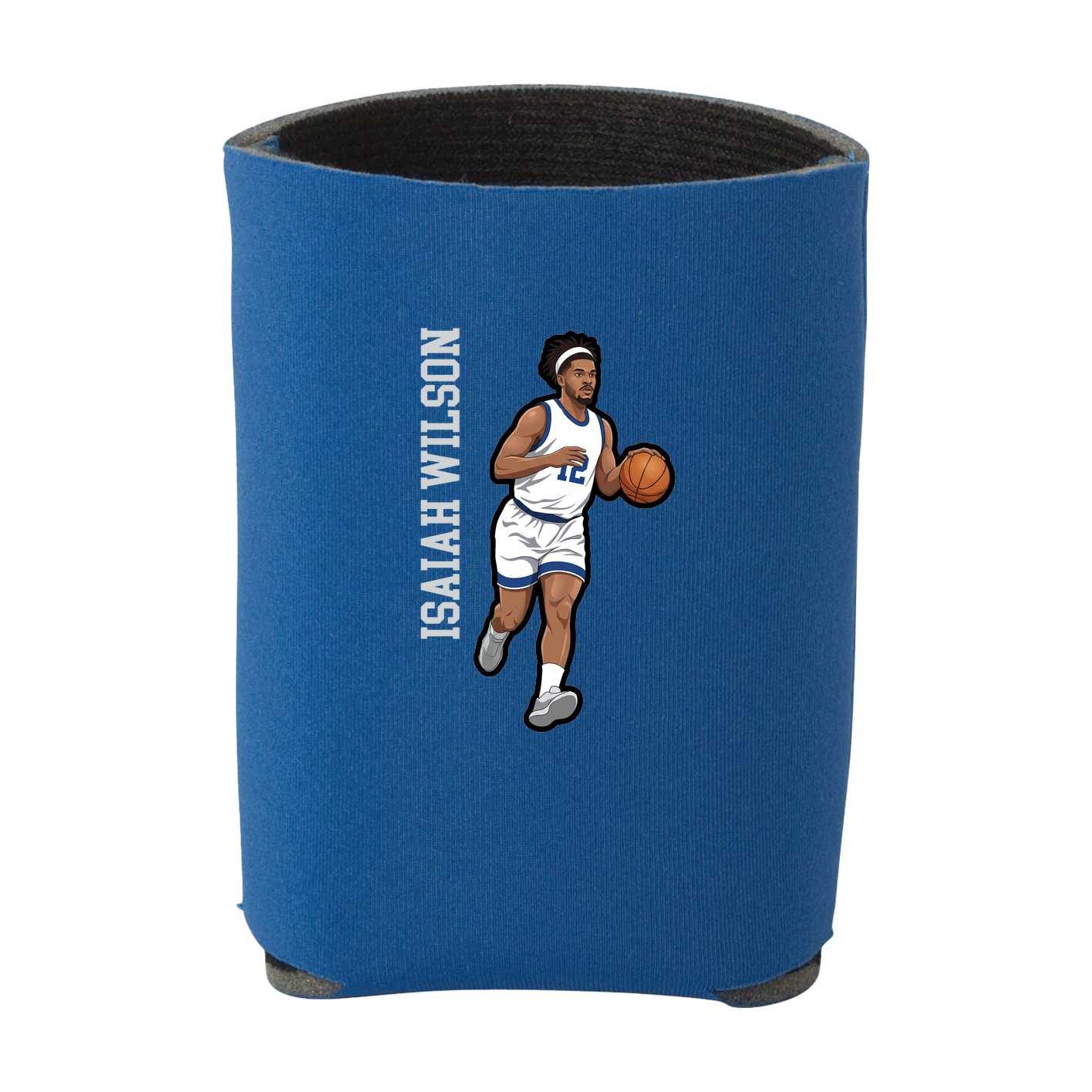 Can Holder — Name Vertical in Royal