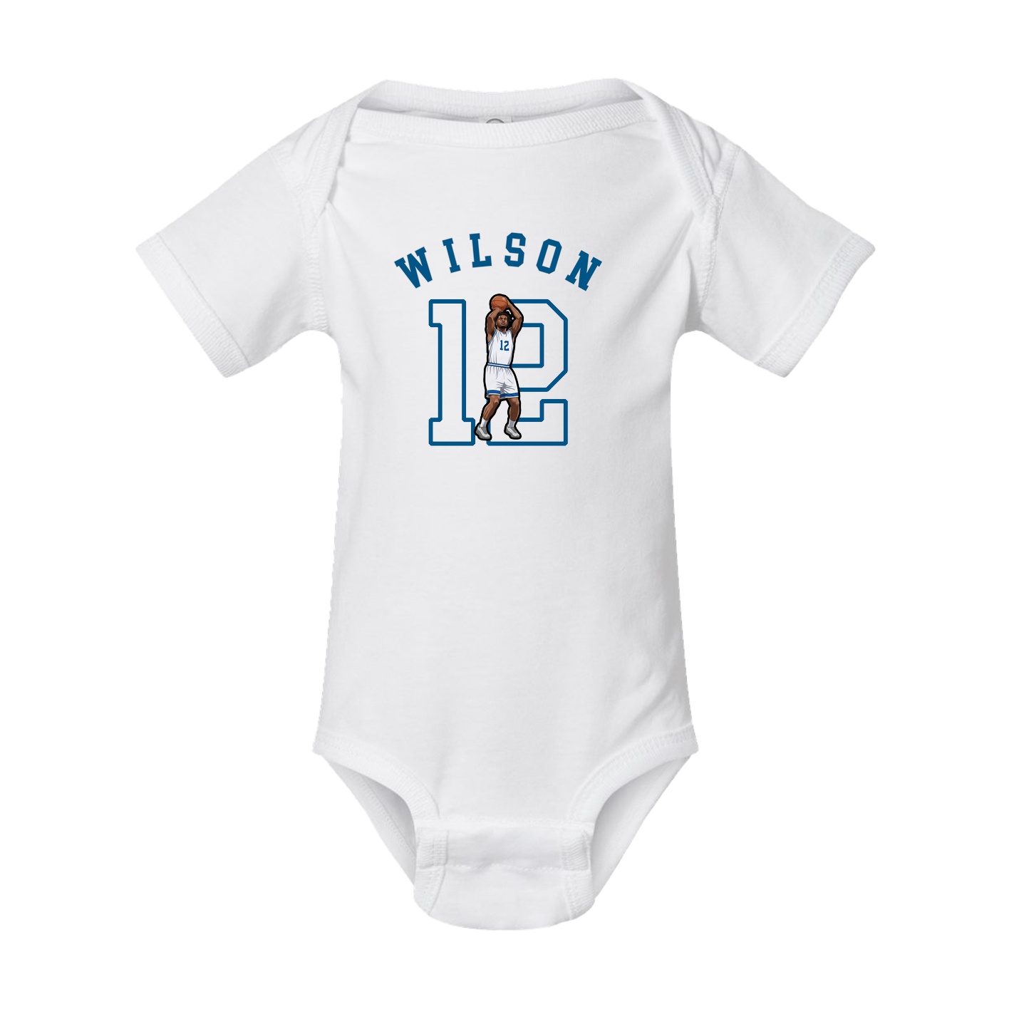 Baby Onesie — Shirsey Arch in White