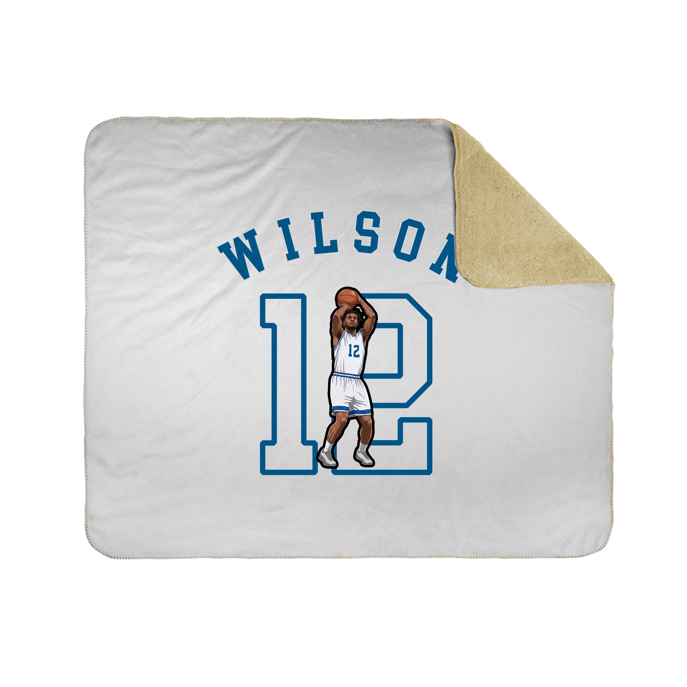 Throw Blanket — Shirsey Arch in White