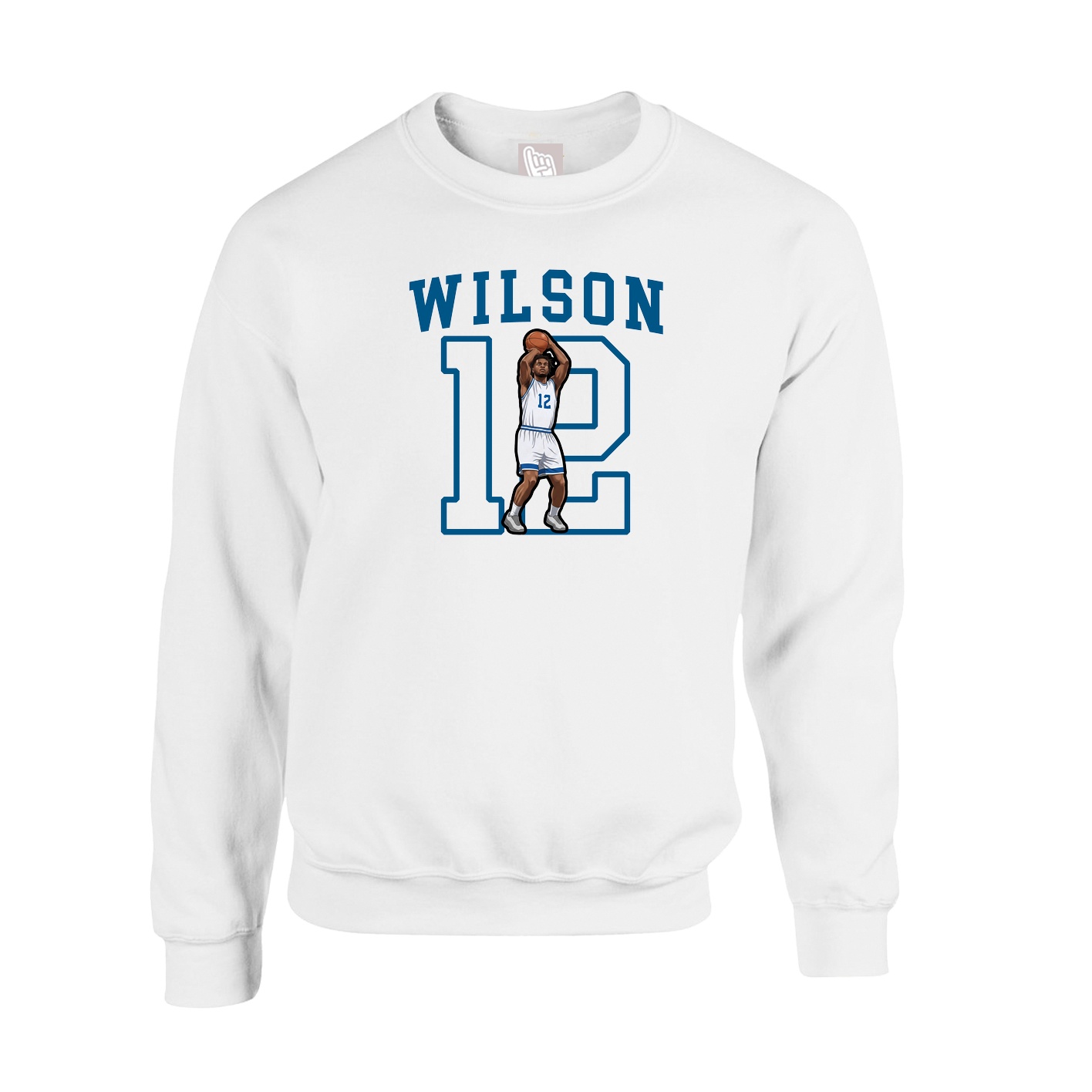 Fleece Crew — Shirsey in White