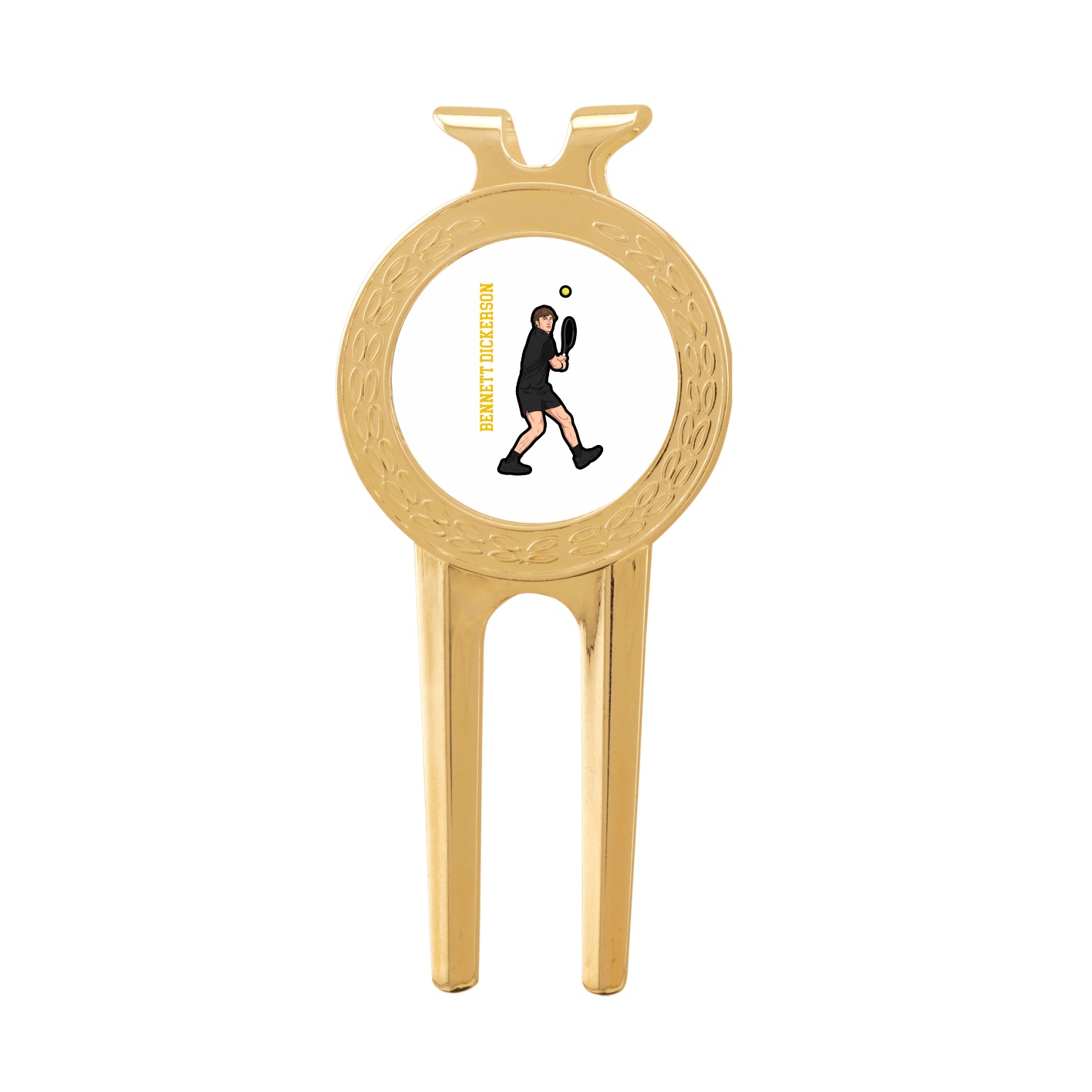 Divot Tool with Ball Marker — Name Vertical in Classic