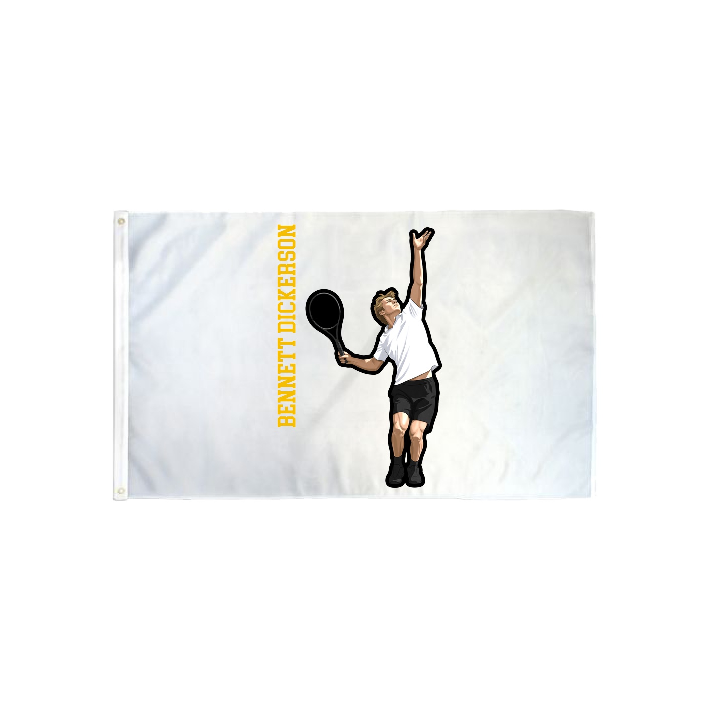 3x5 Flag — Name Vertical in Classic