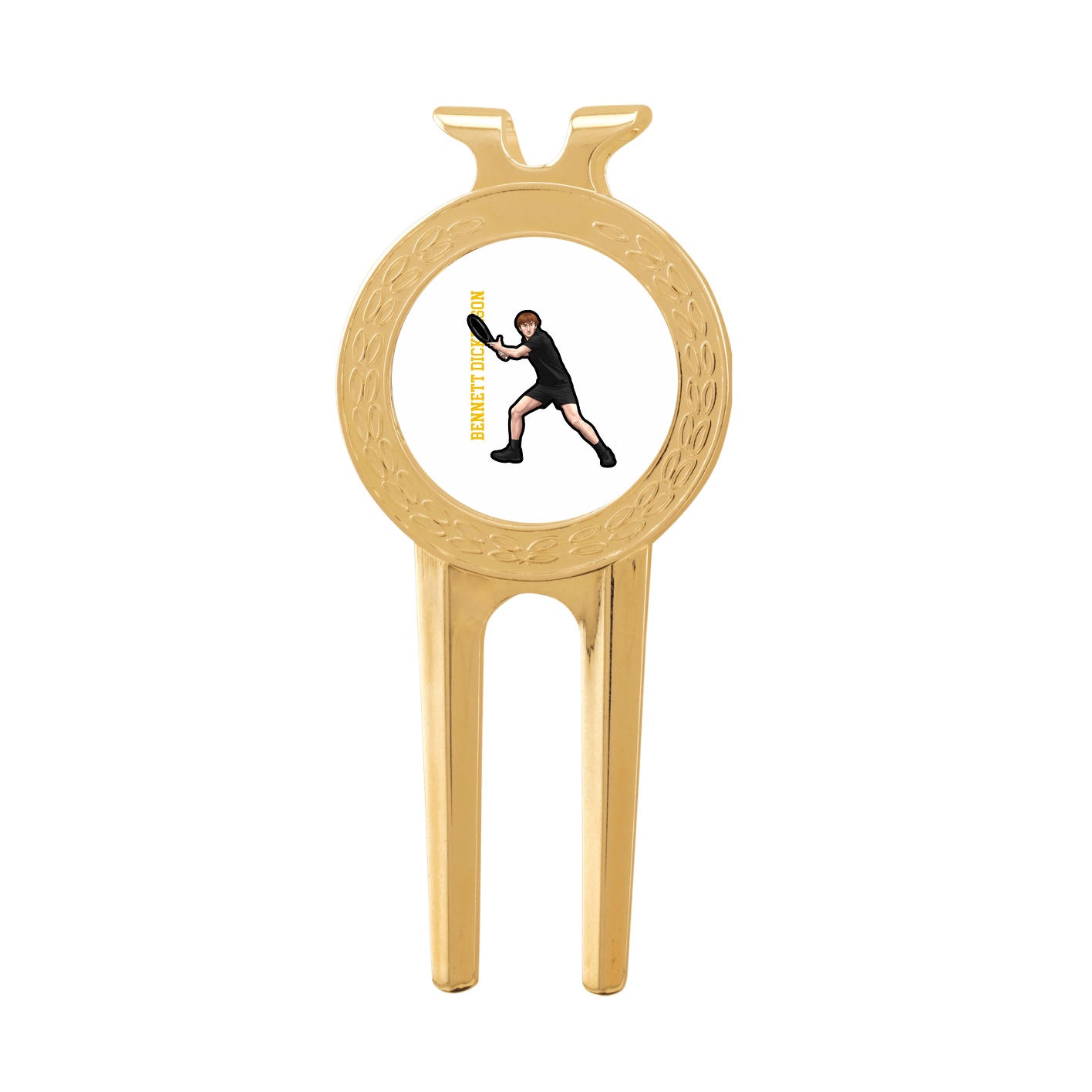 Divot Tool with Ball Marker — Name Vertical in Classic