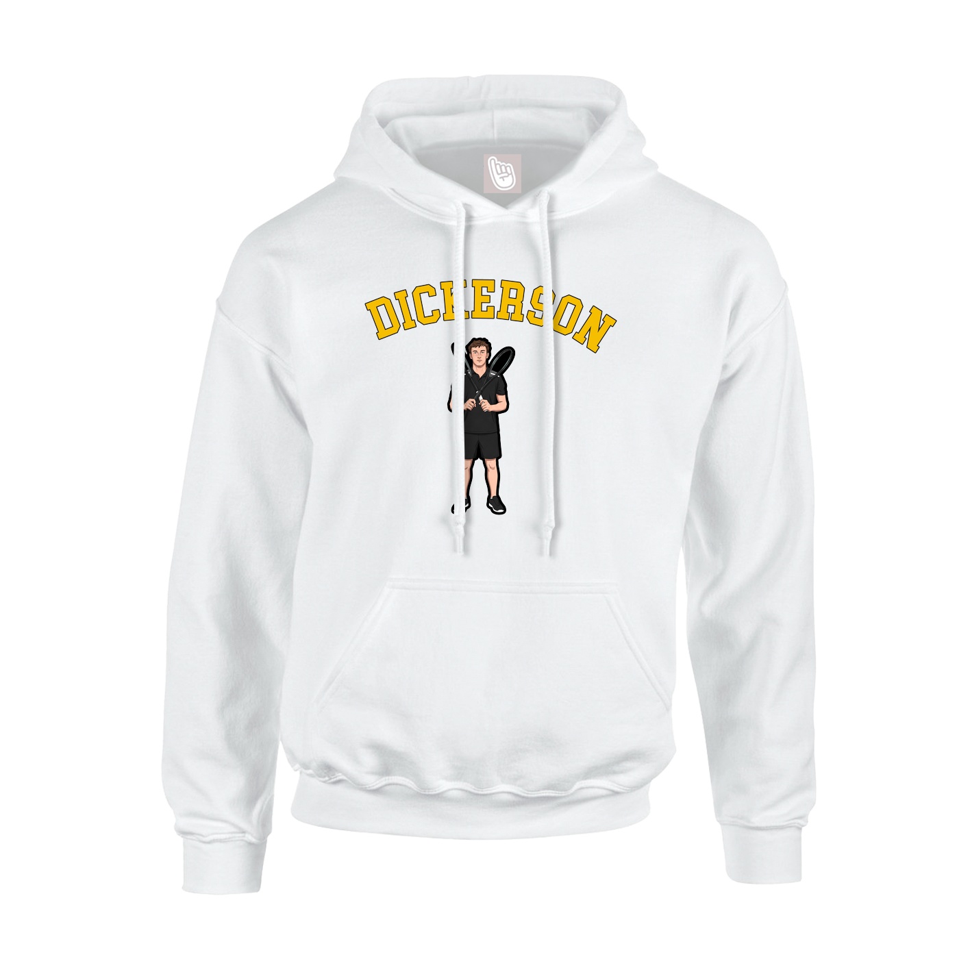 Hoodie — Shirsey Arch in White