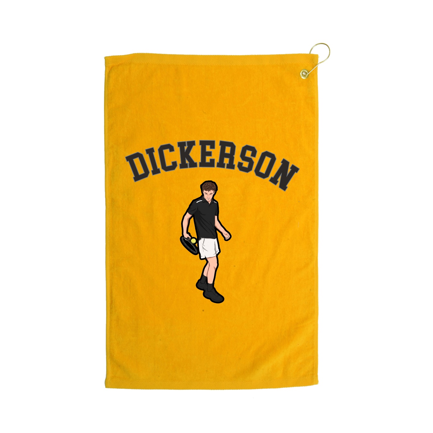 Golf Towel — Shirsey Arch in Gold
