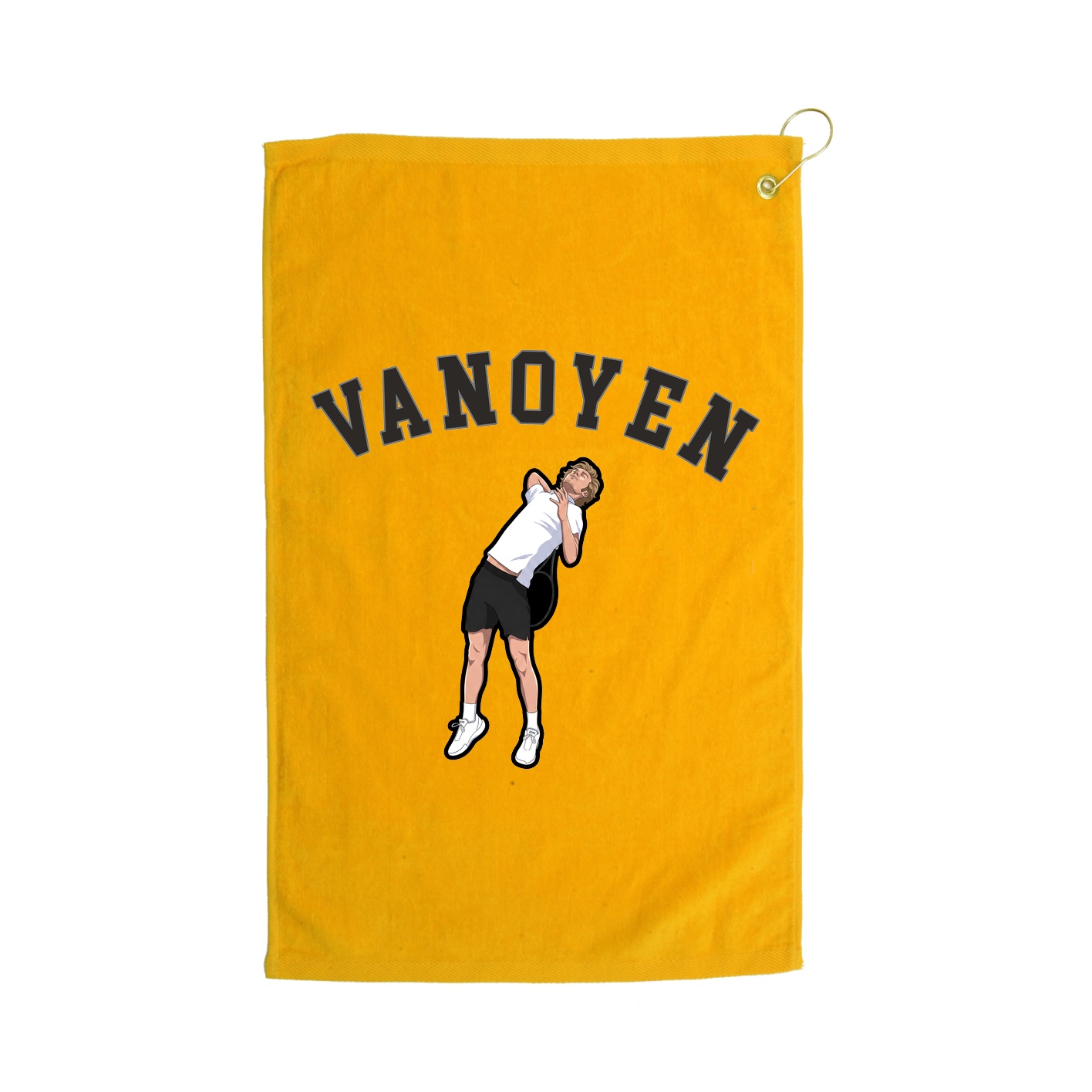 Golf Towel — Shirsey Arch in Gold