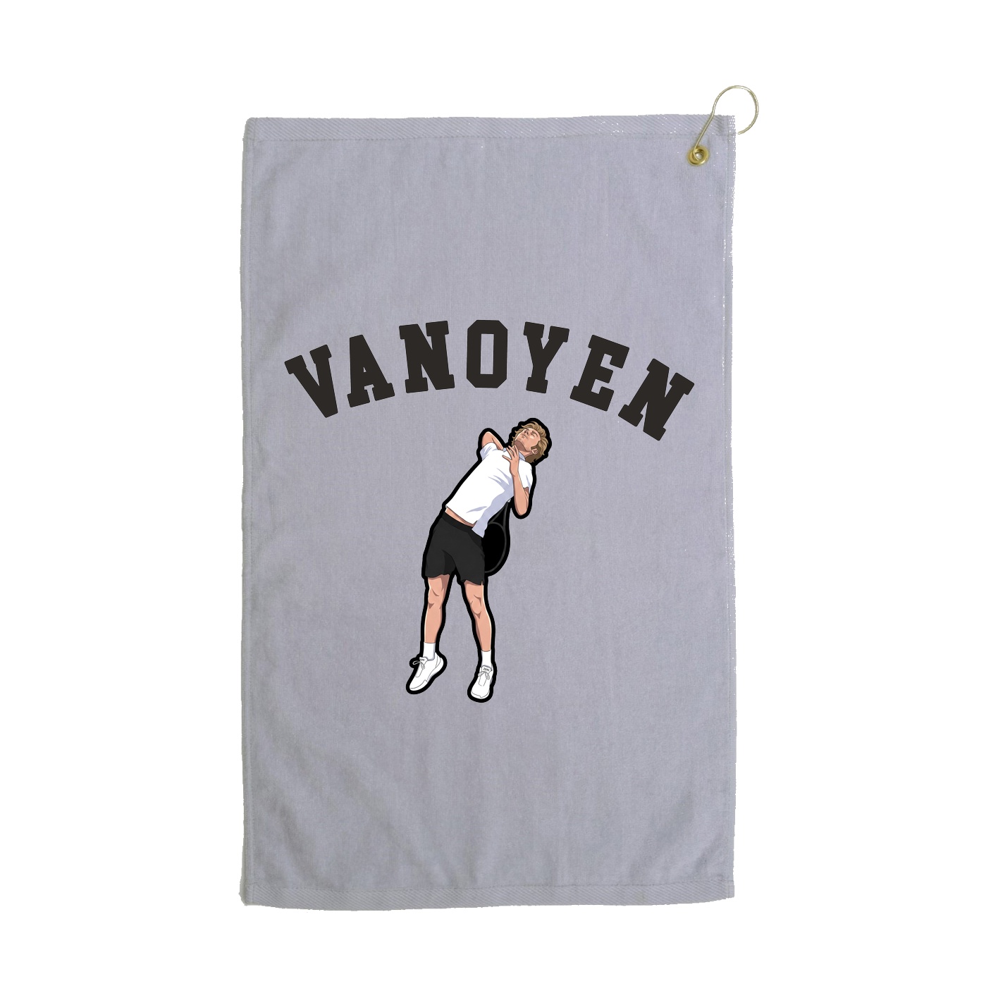 Golf Towel — Shirsey Arch in Grey