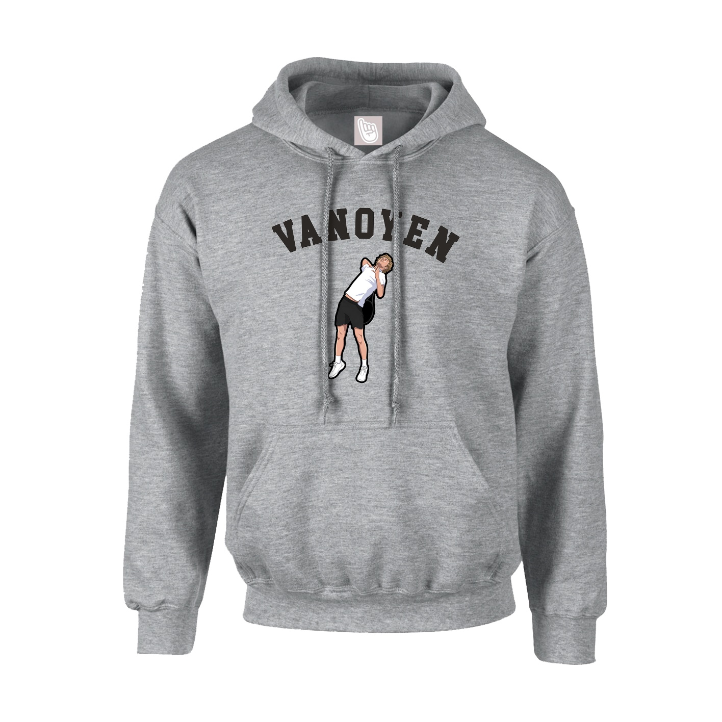 Youth Hoodie — Shirsey Arch in Grey