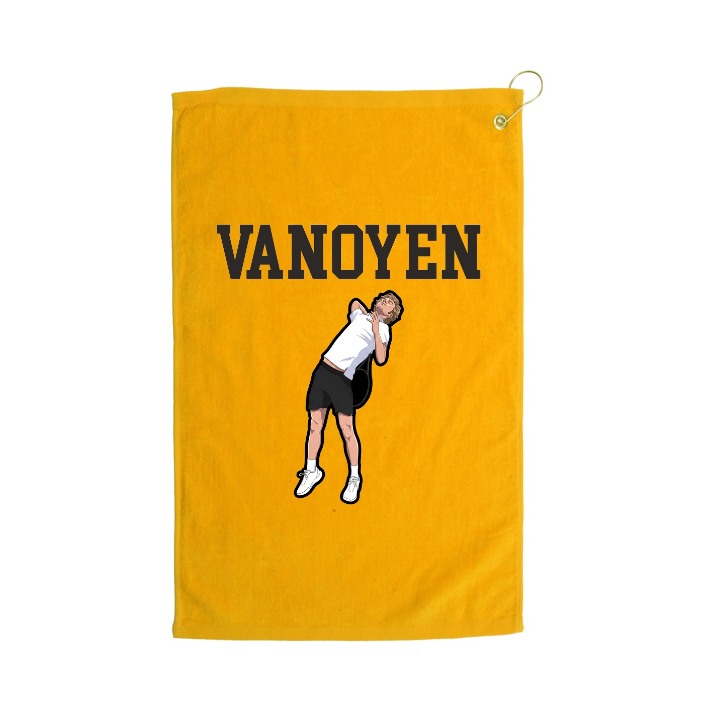 Golf Towel — Shirsey in Gold