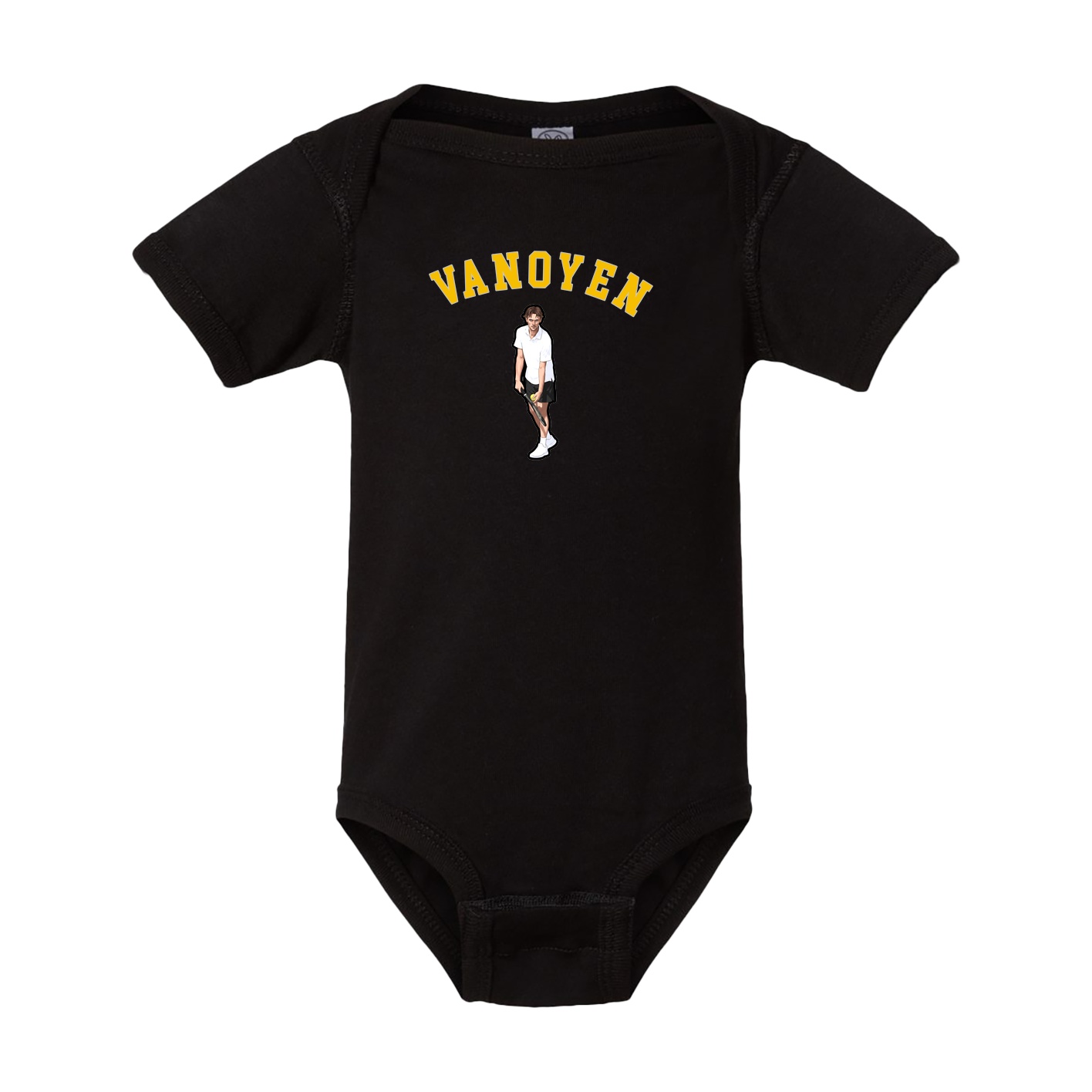 Baby Onesie — Shirsey Arch in Black