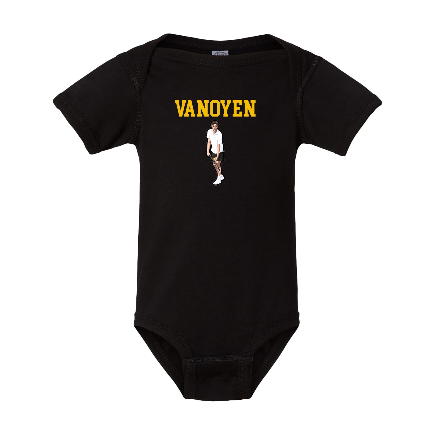 Baby Onesie — Shirsey in Black