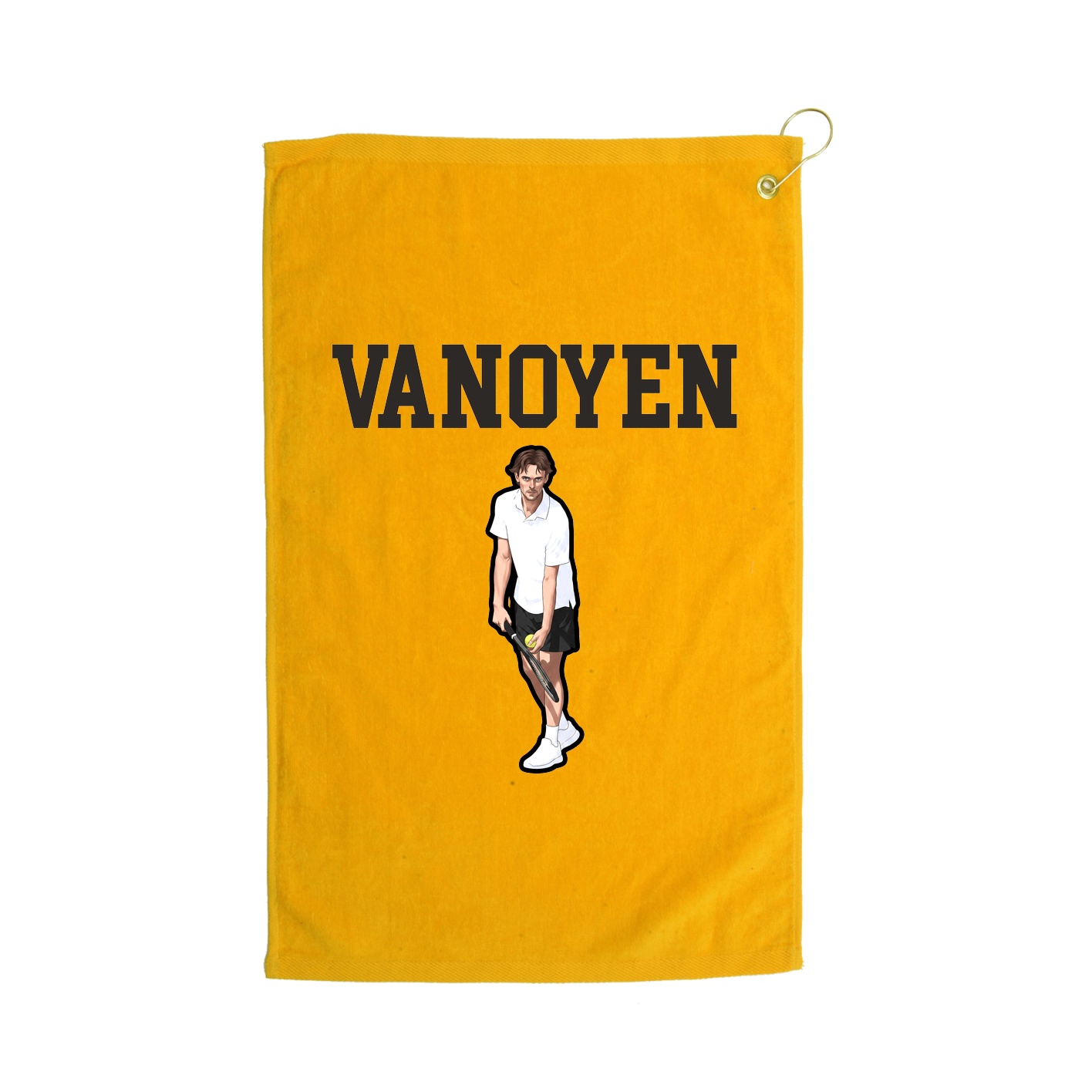 Golf Towel — Shirsey in Gold
