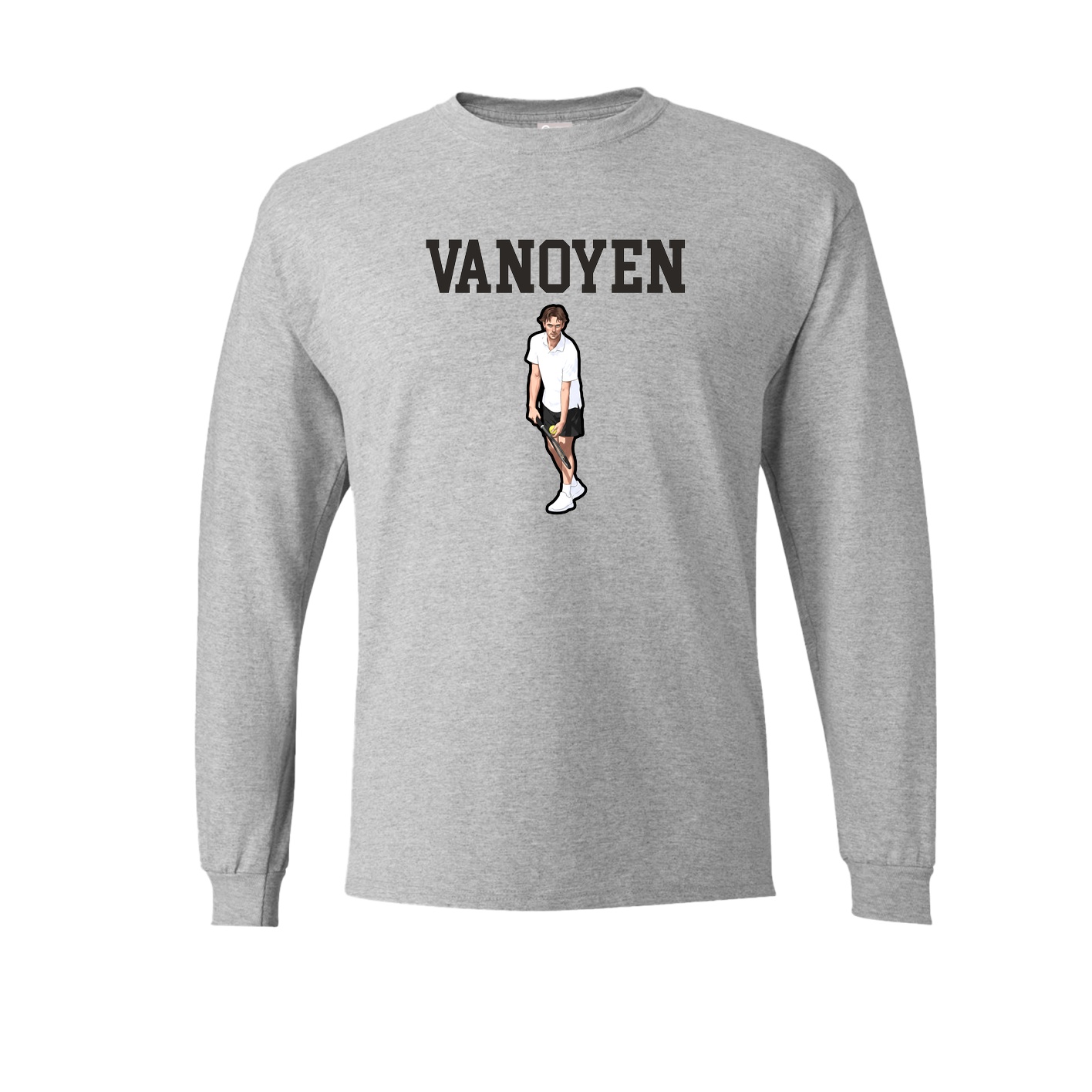 Long Sleeve Tee — Shirsey in Grey