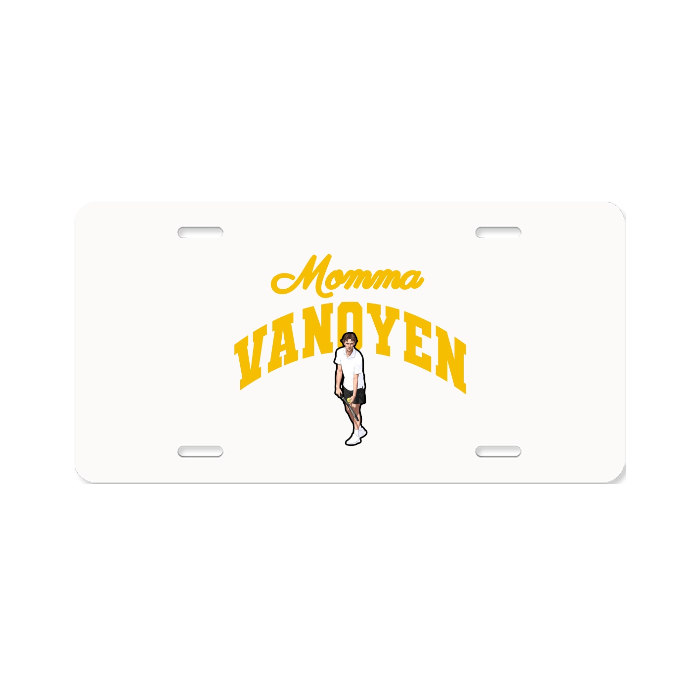 License Plate — Mothers Day Arch in Classic