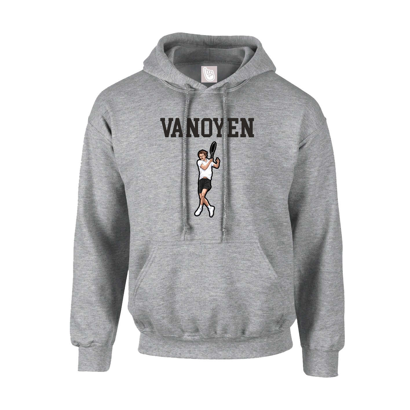Hoodie — Shirsey in Grey