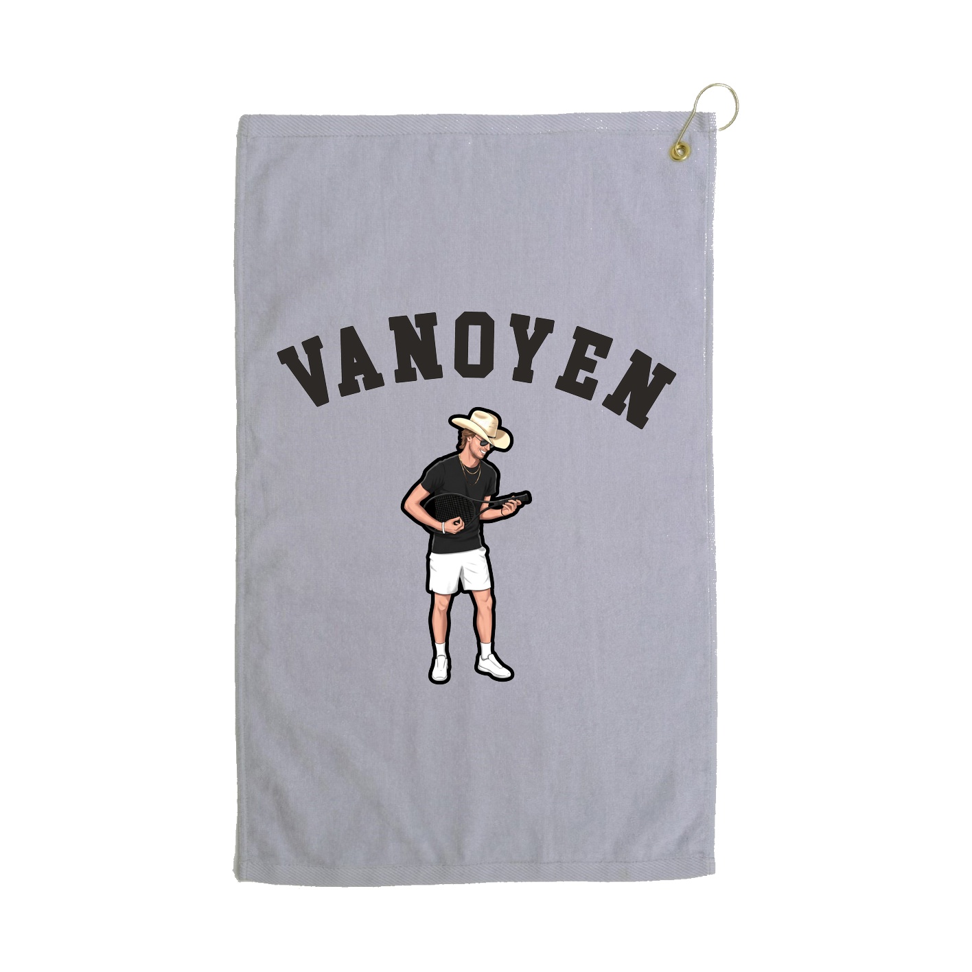 Golf Towel — Shirsey Arch in Grey