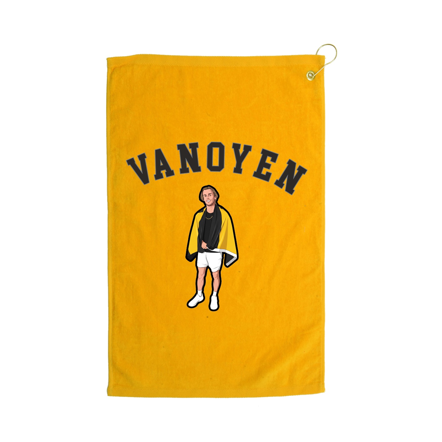 Golf Towel — Shirsey Arch in Gold