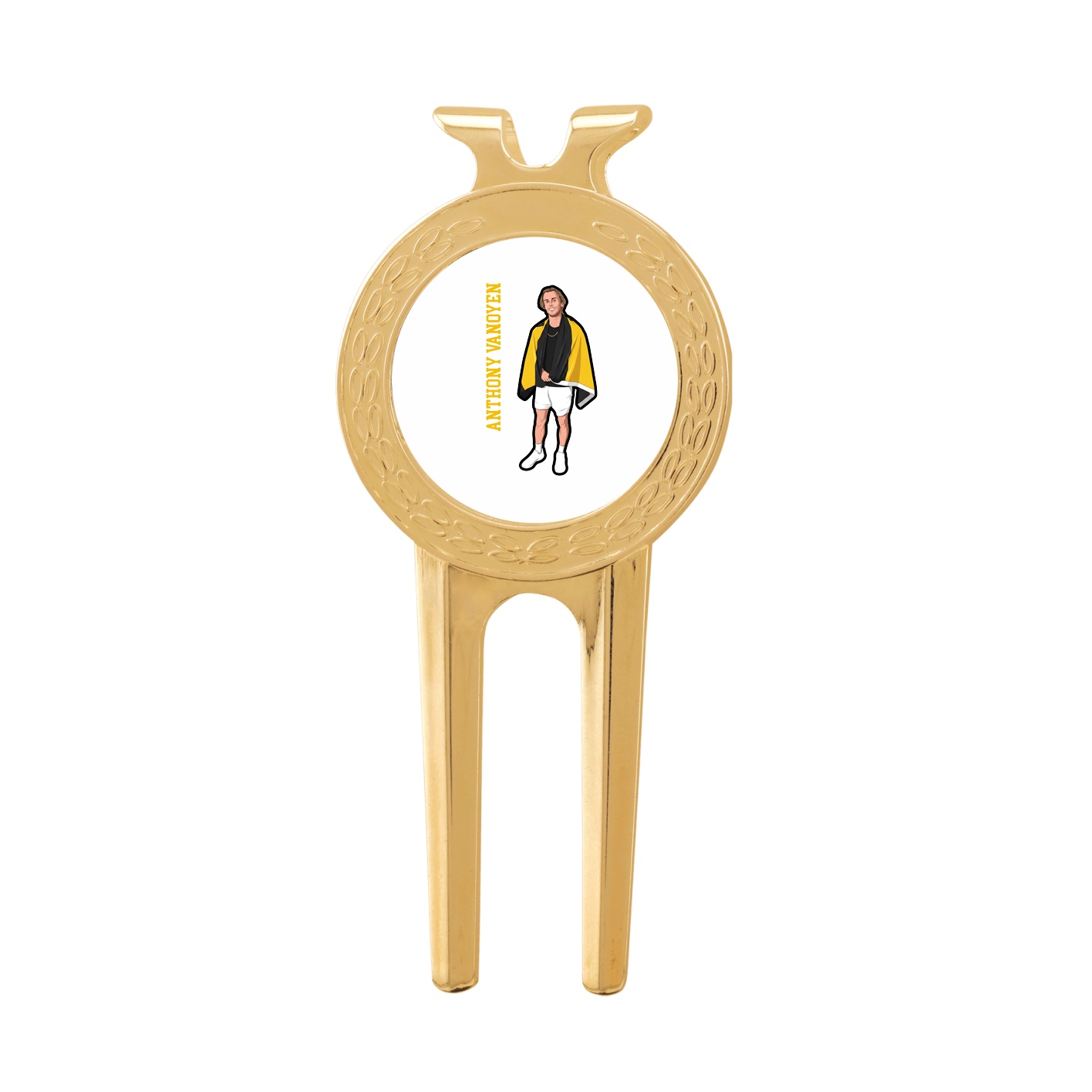 Divot Tool with Ball Marker — Name Vertical in Classic