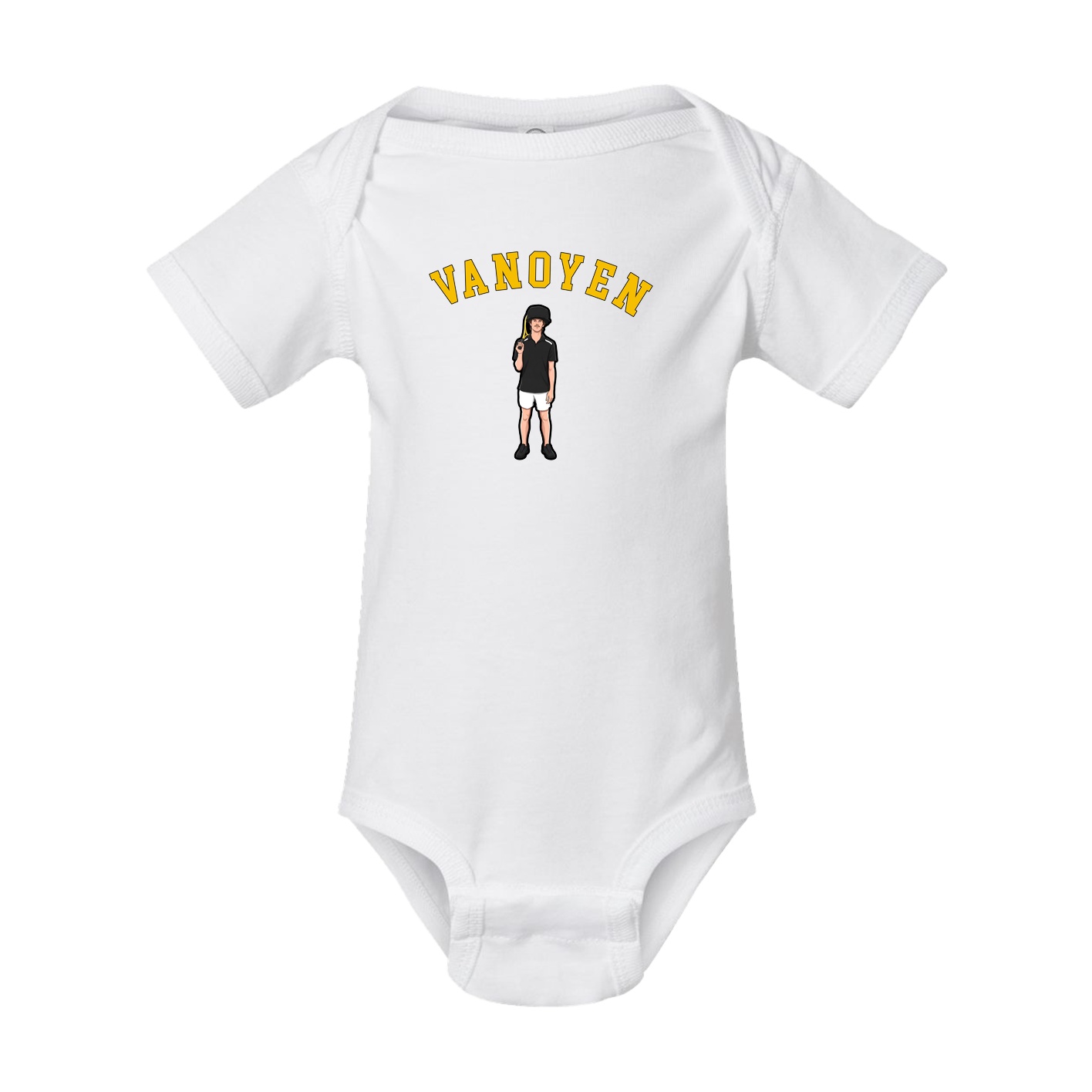 Baby Onesie — Shirsey Arch in White