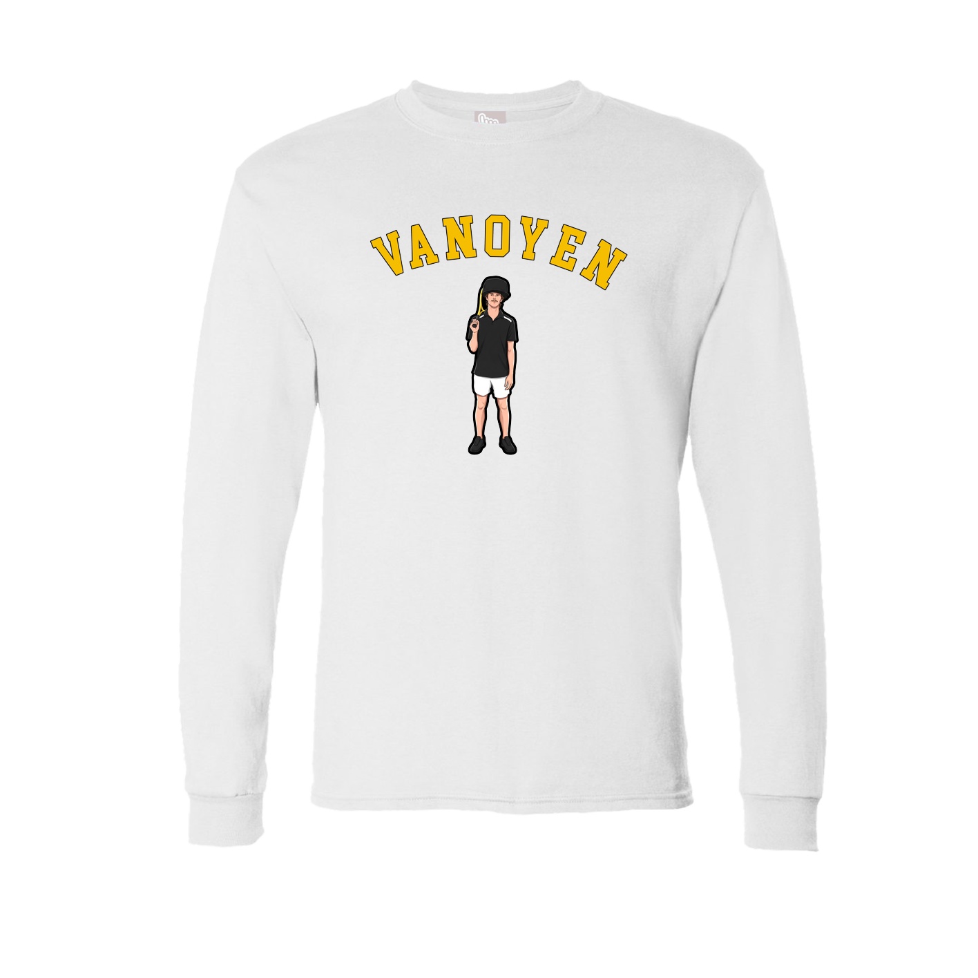 Long Sleeve Tee — Shirsey Arch in White