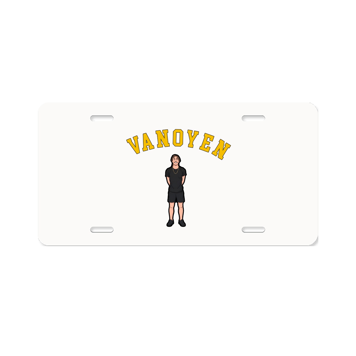 License Plate — Shirsey Arch in Classic
