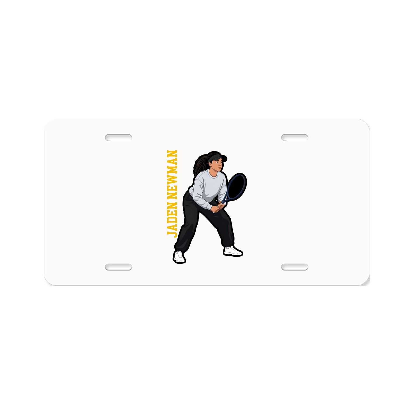 Aluminum License Plate