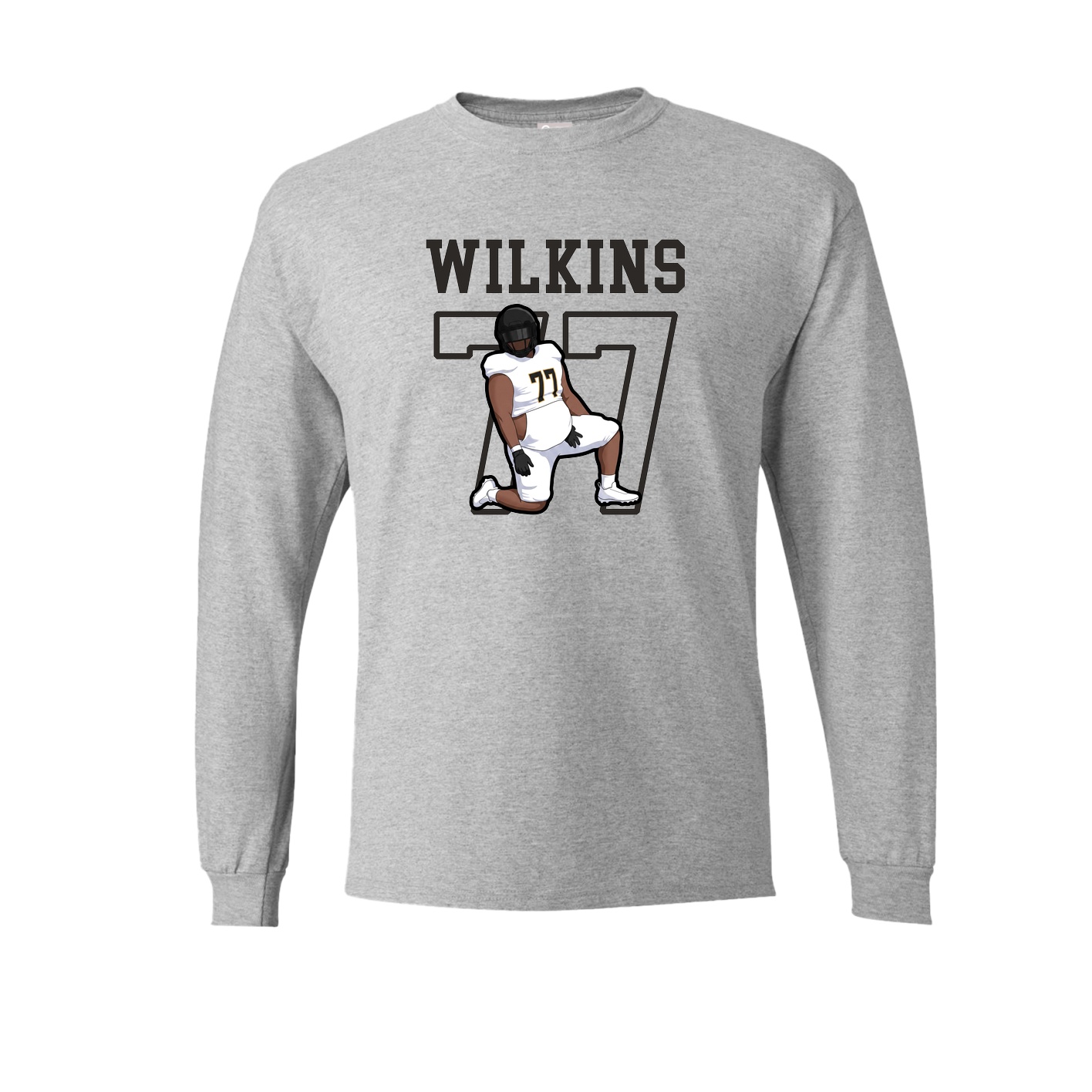 Long Sleeve Tee — Shirsey in Grey