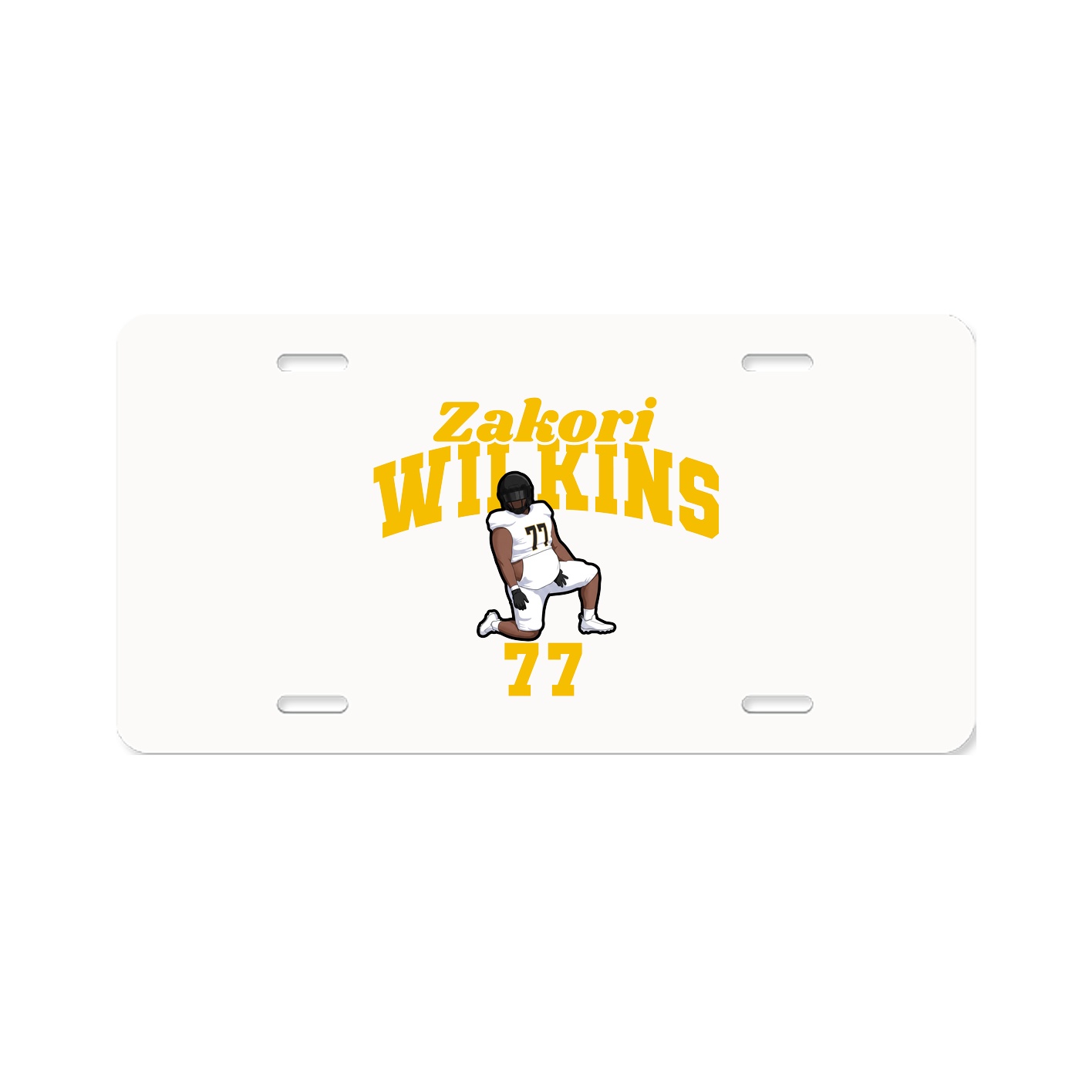 License Plate — Signature Arch in Classic
