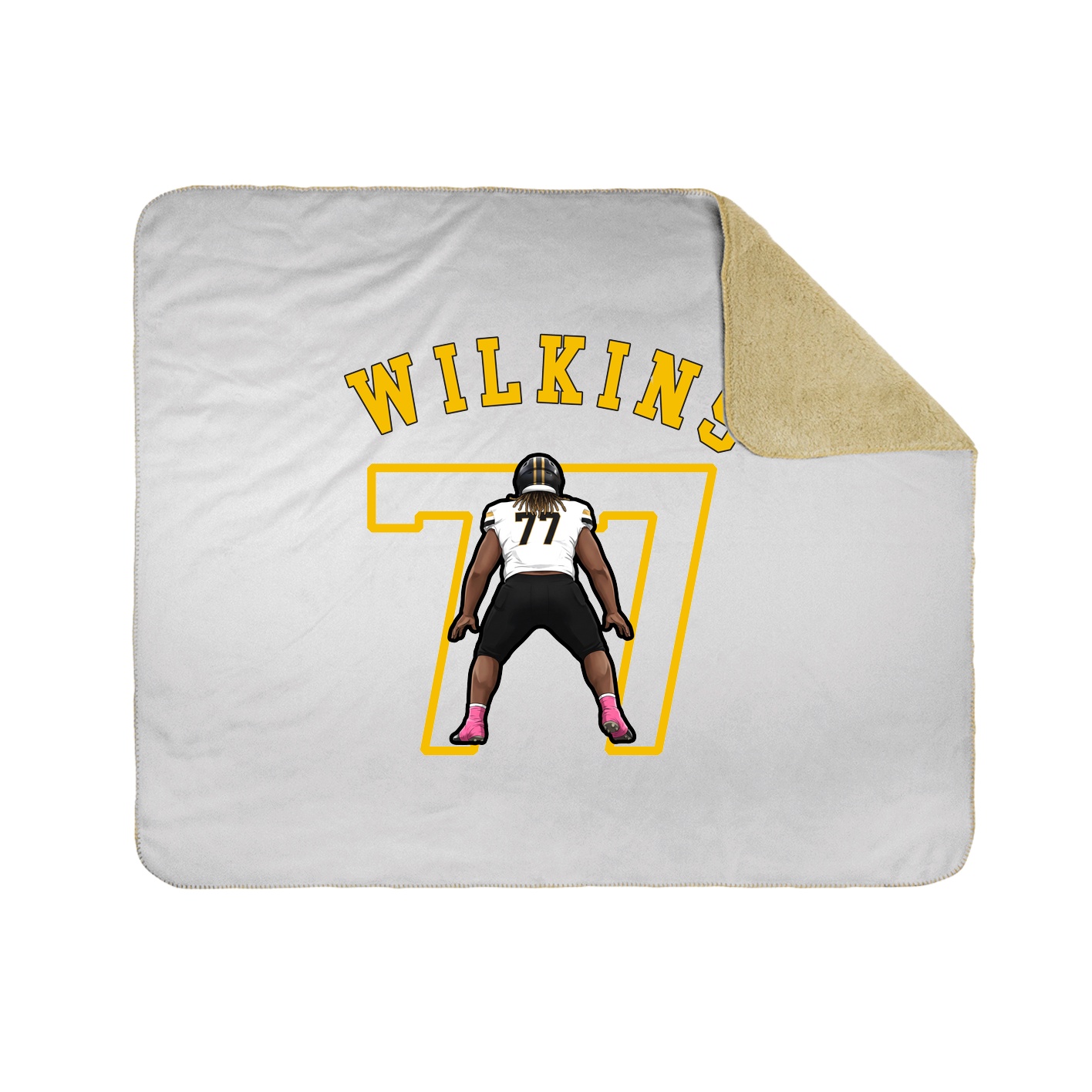 Throw Blanket — Shirsey Arch in White