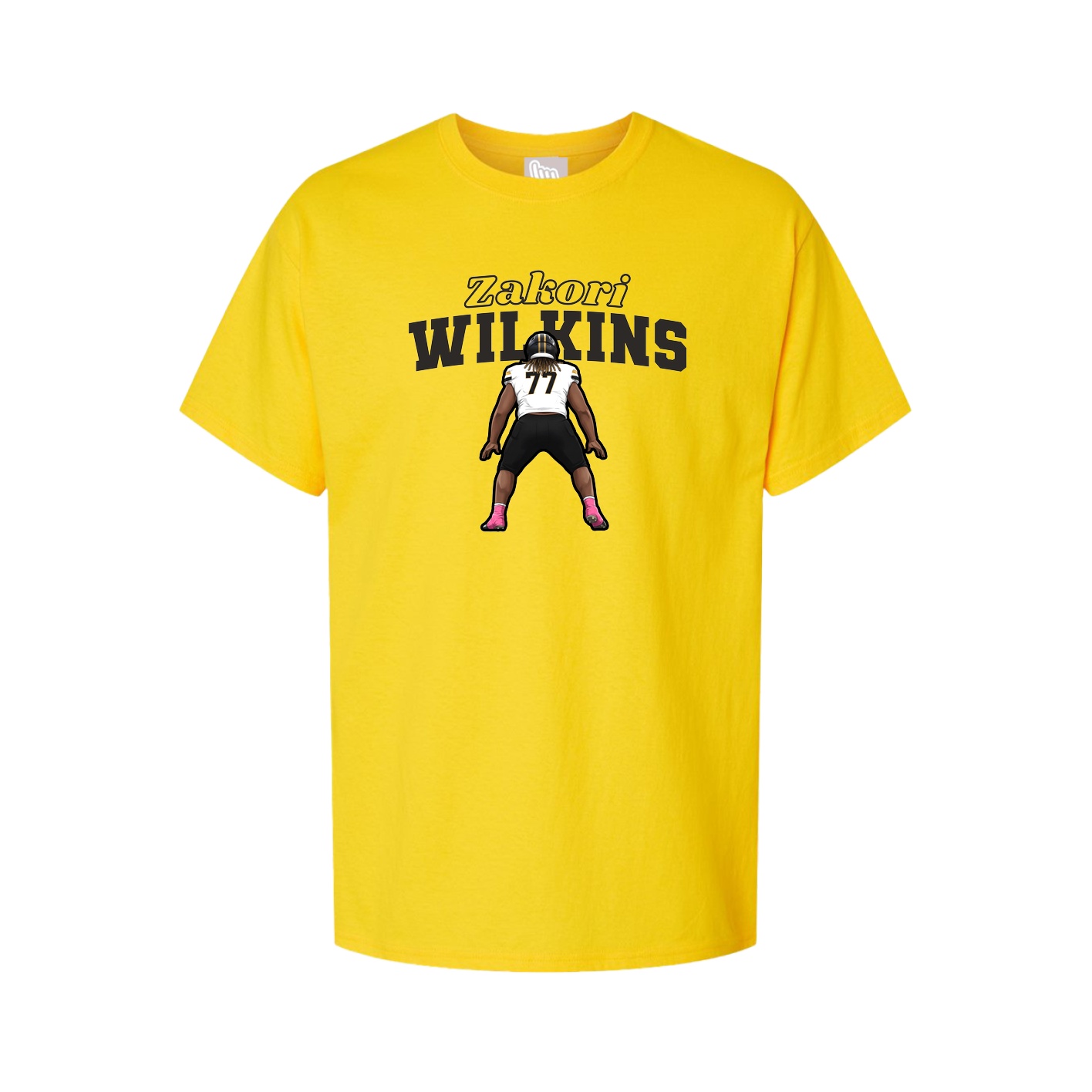 Tee — Name Arch in Gold