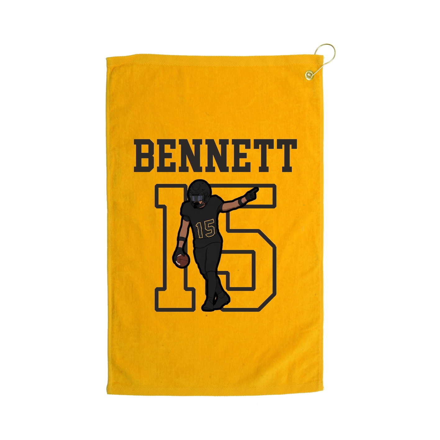 Golf Towel — Shirsey in Gold