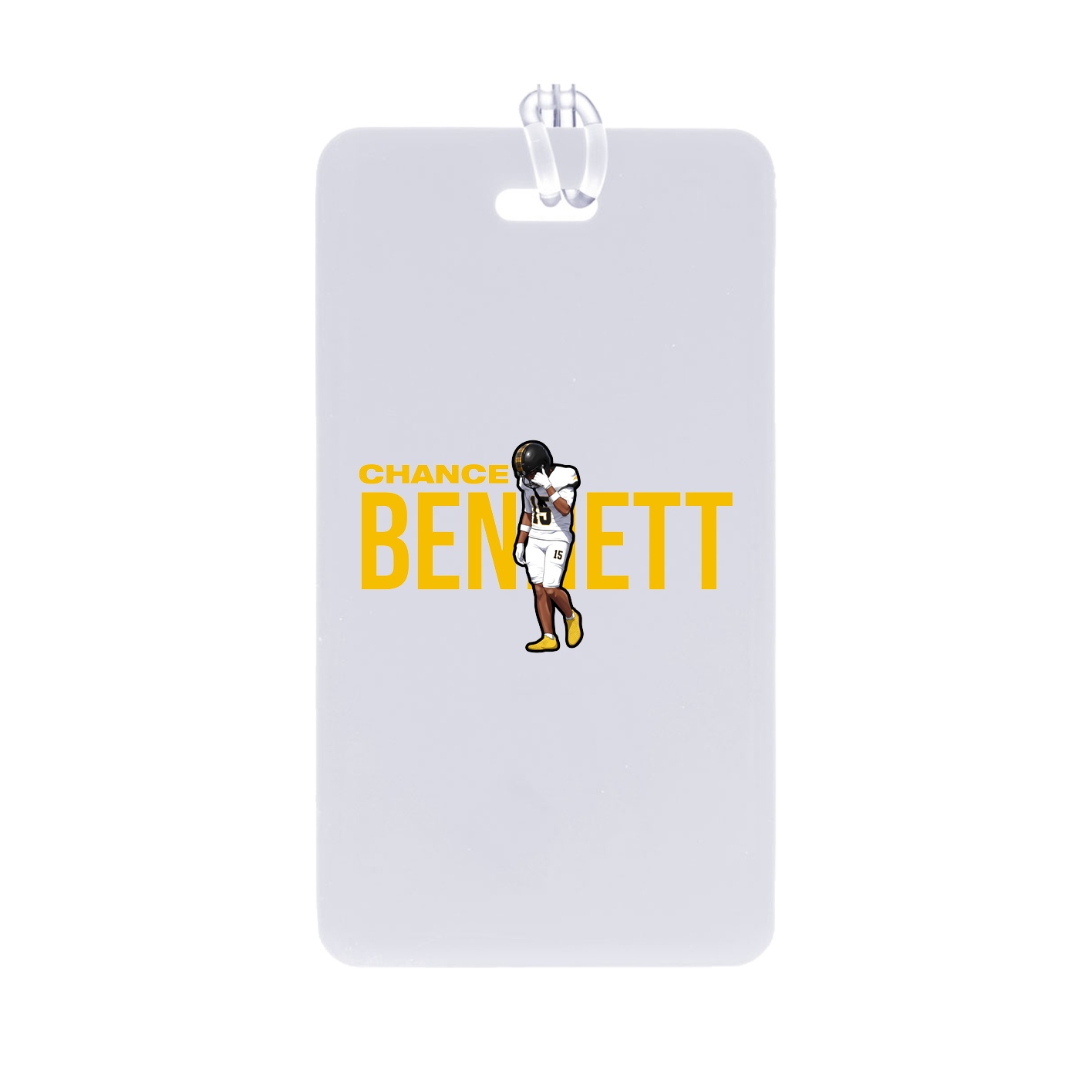 Bag Tag — Player Name in Classic