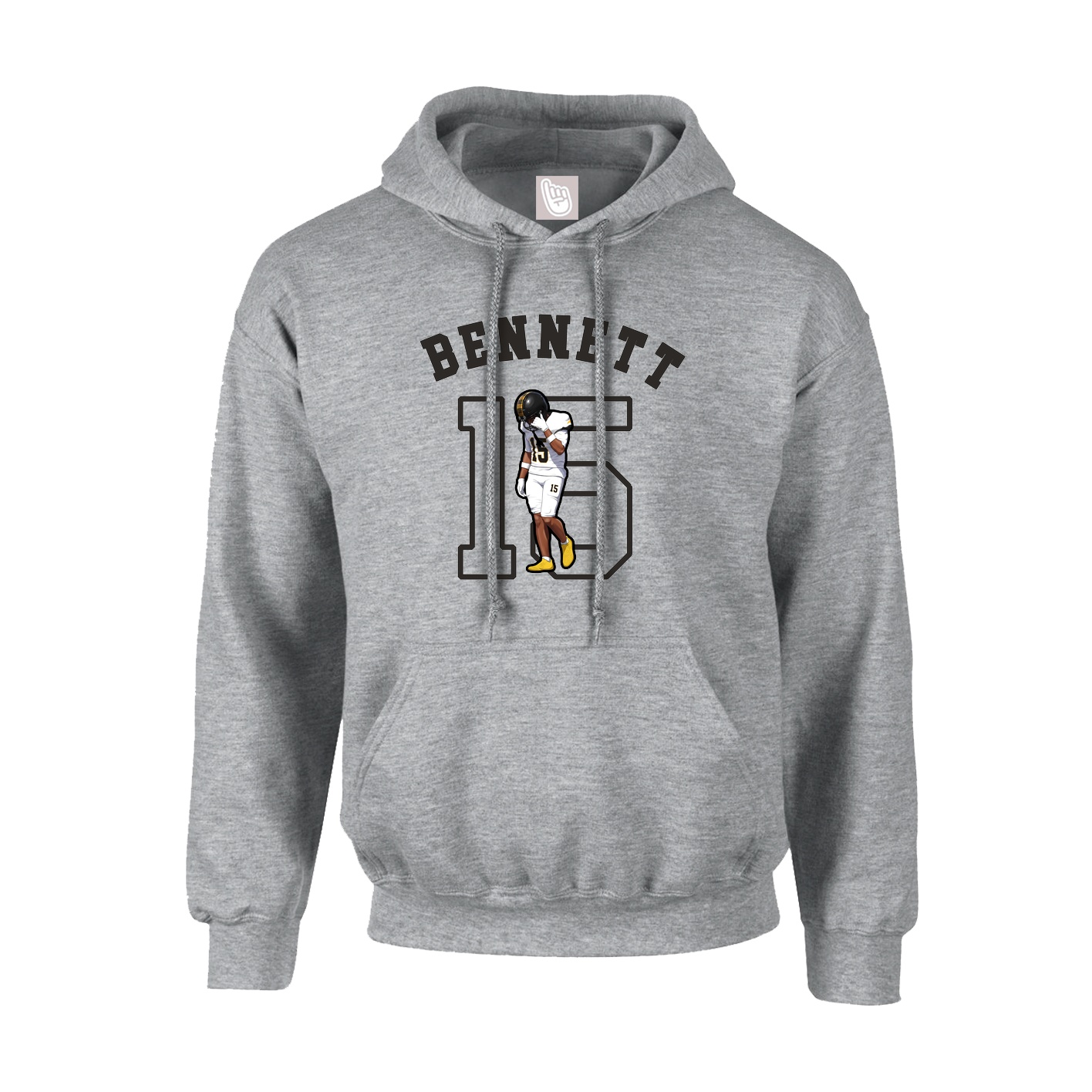 Youth Hoodie — Shirsey Arch in Grey