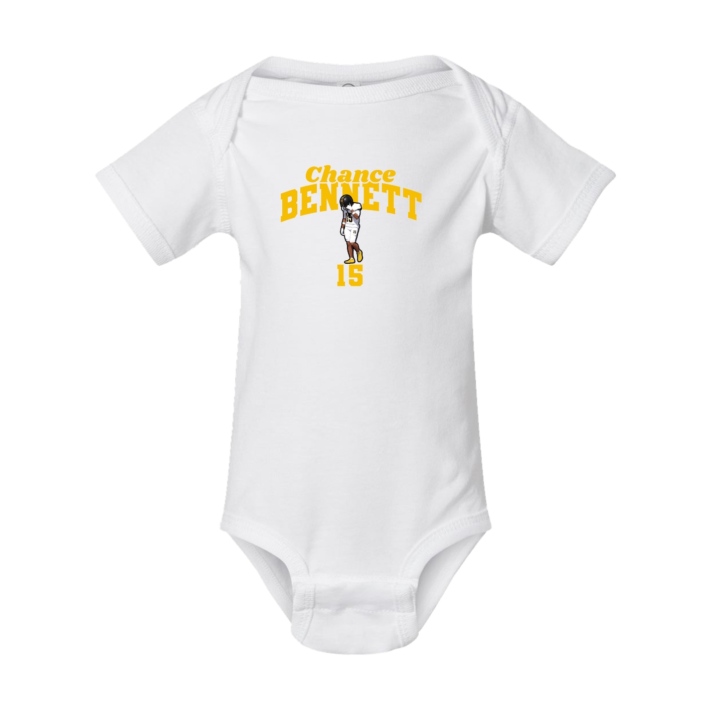 Baby Onesie — Signature Arch in White