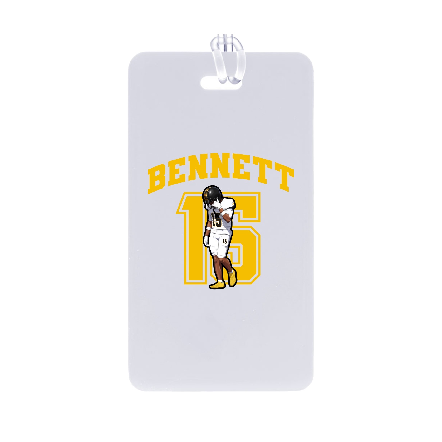Bag Tag — Number in Classic