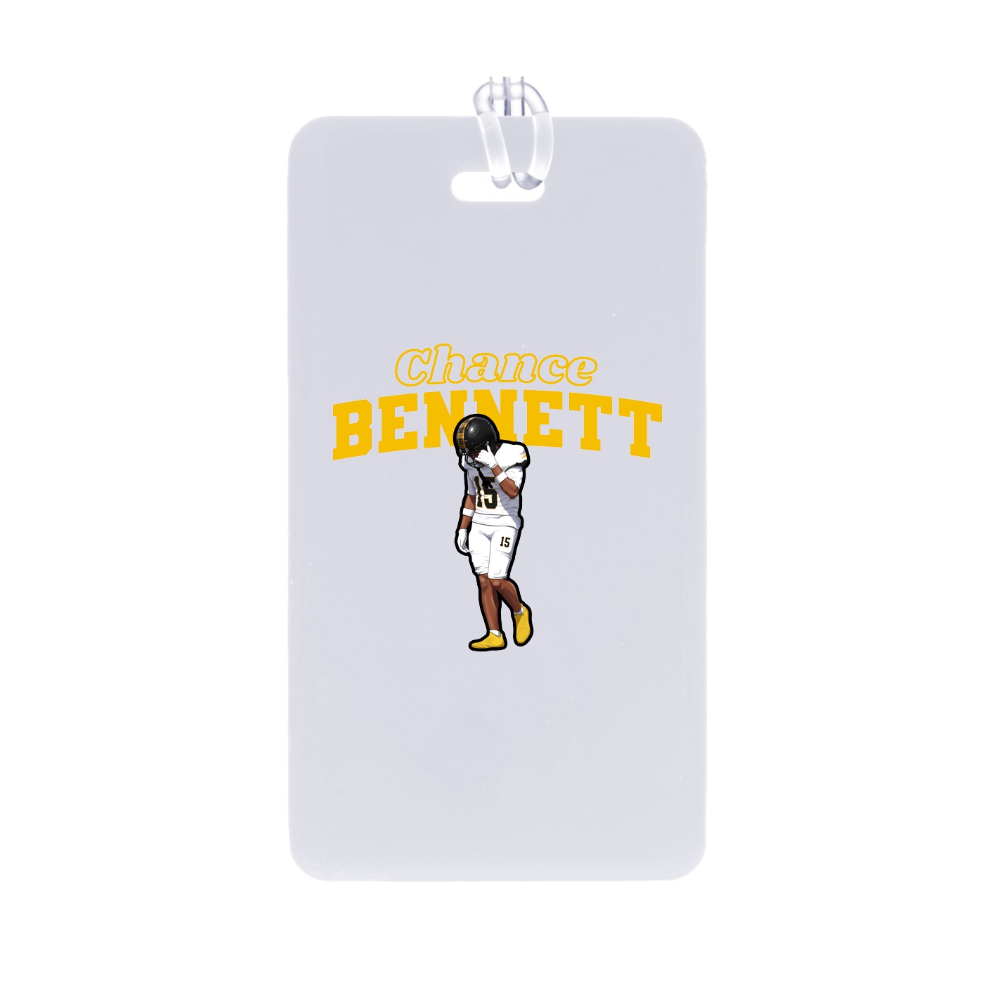 Bag Tag — Name Arch in Classic