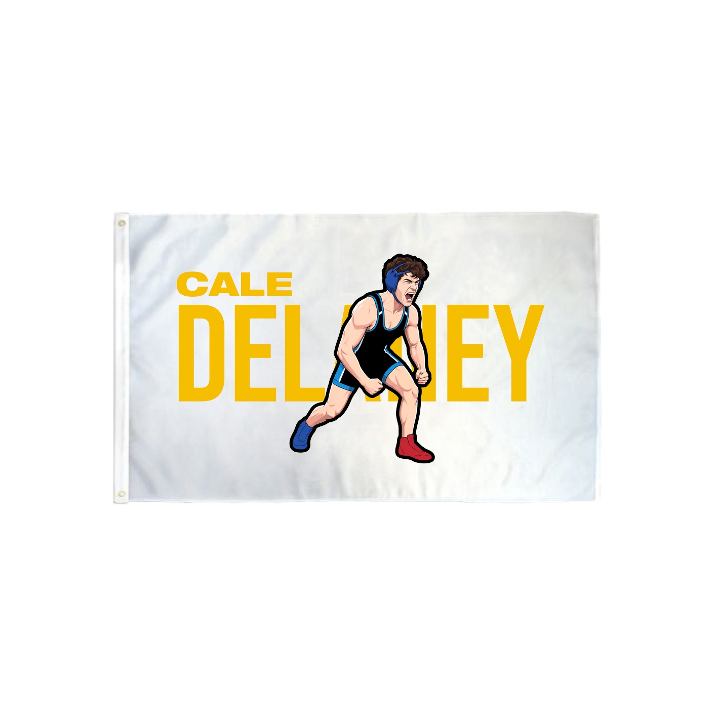 3x5 Flag — Player Name in Classic