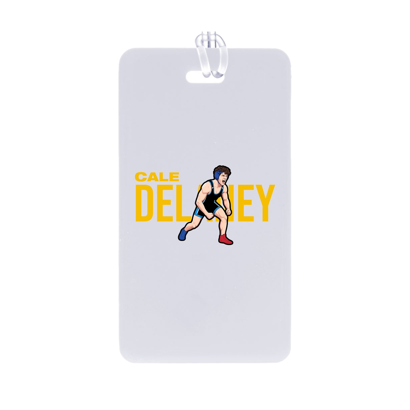 Bag Tag — Player Name in Classic