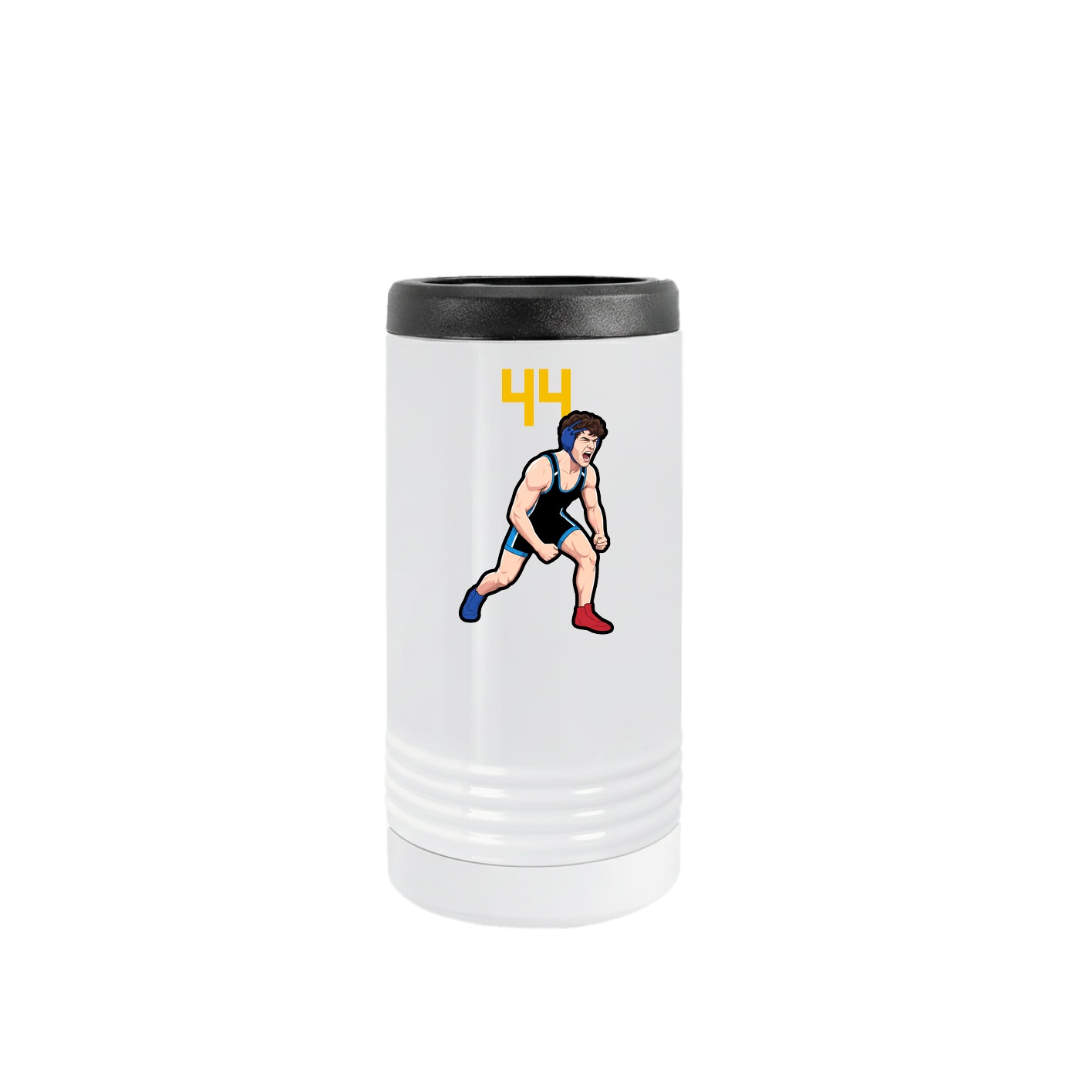 Slim Beverage Holder — Number Top in White
