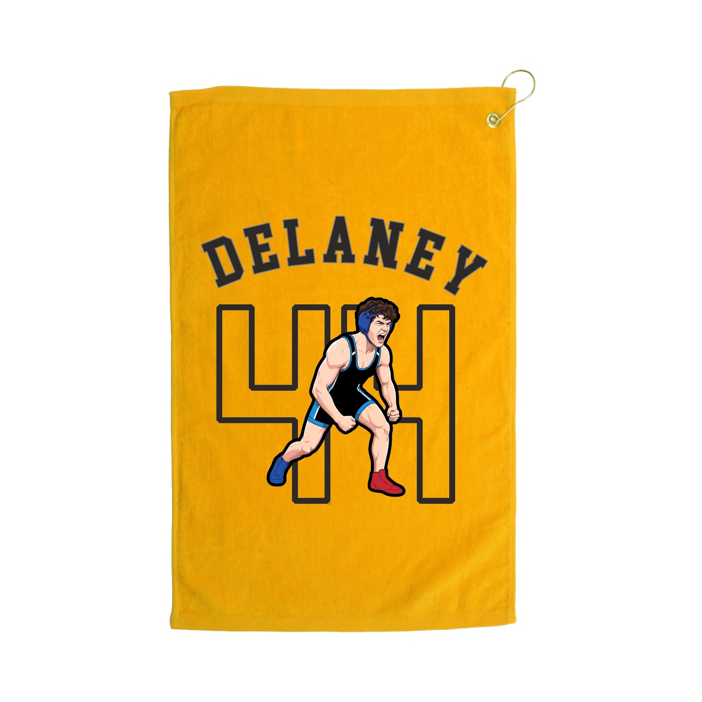Golf Towel — Shirsey Arch in Gold