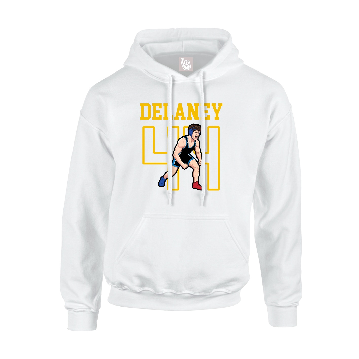 Youth Hoodie — Shirsey in White