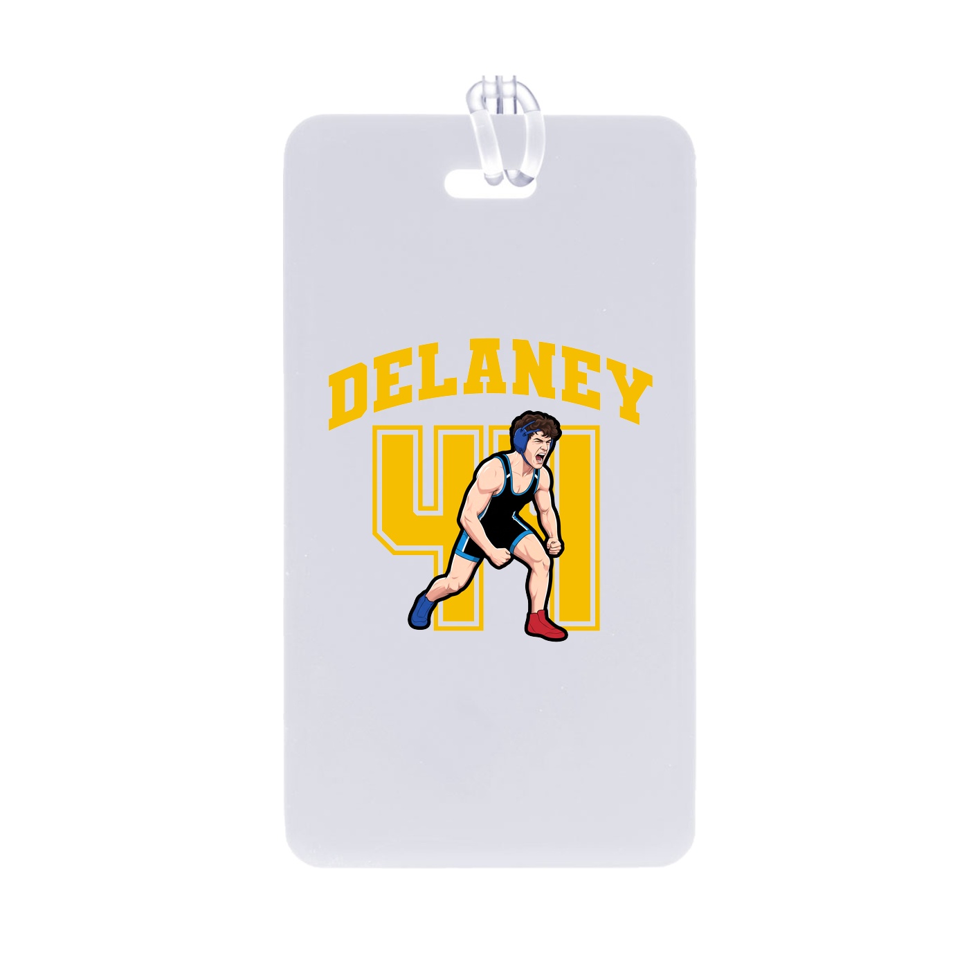 Bag Tag — Number in Classic
