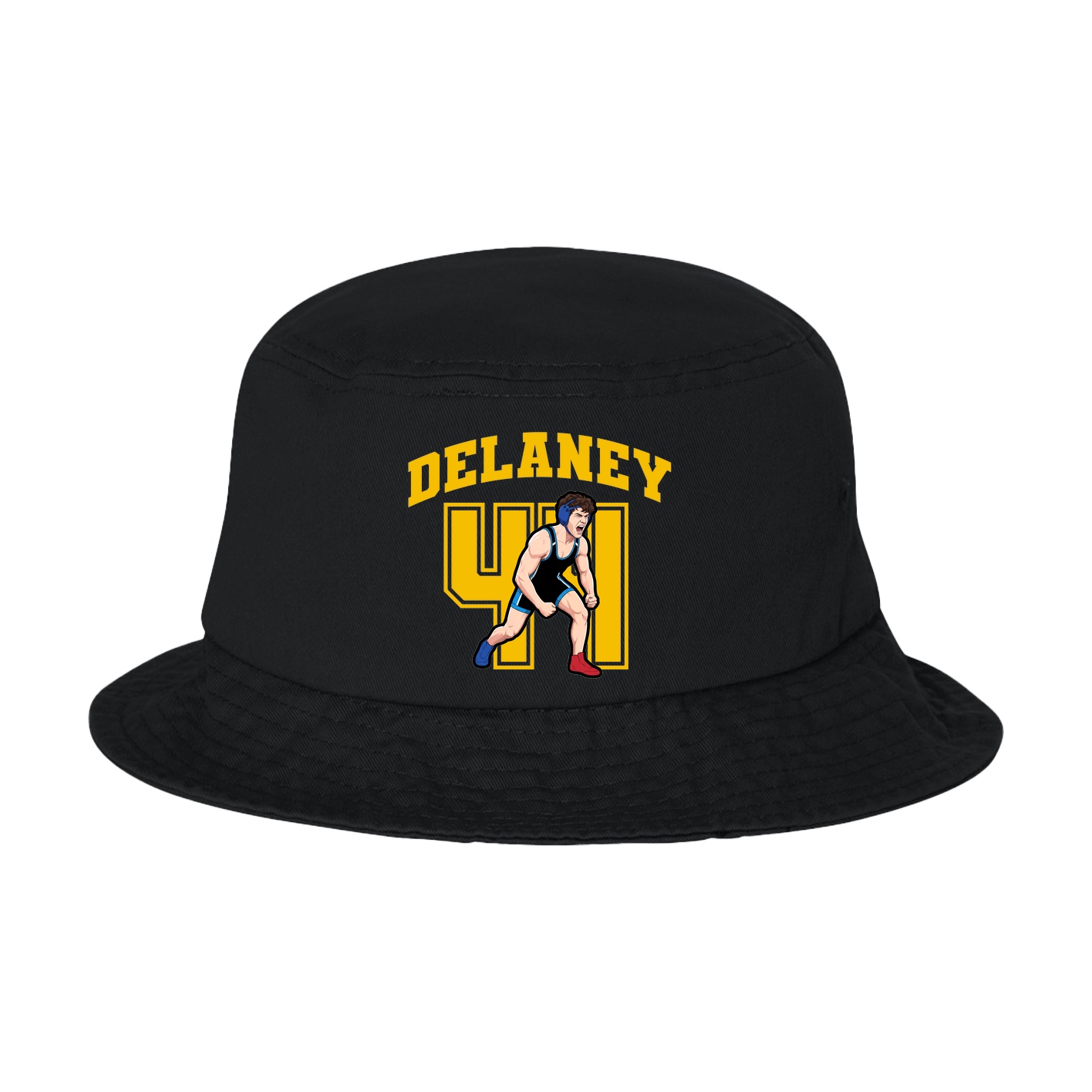 Bucket Cap — Number in Black