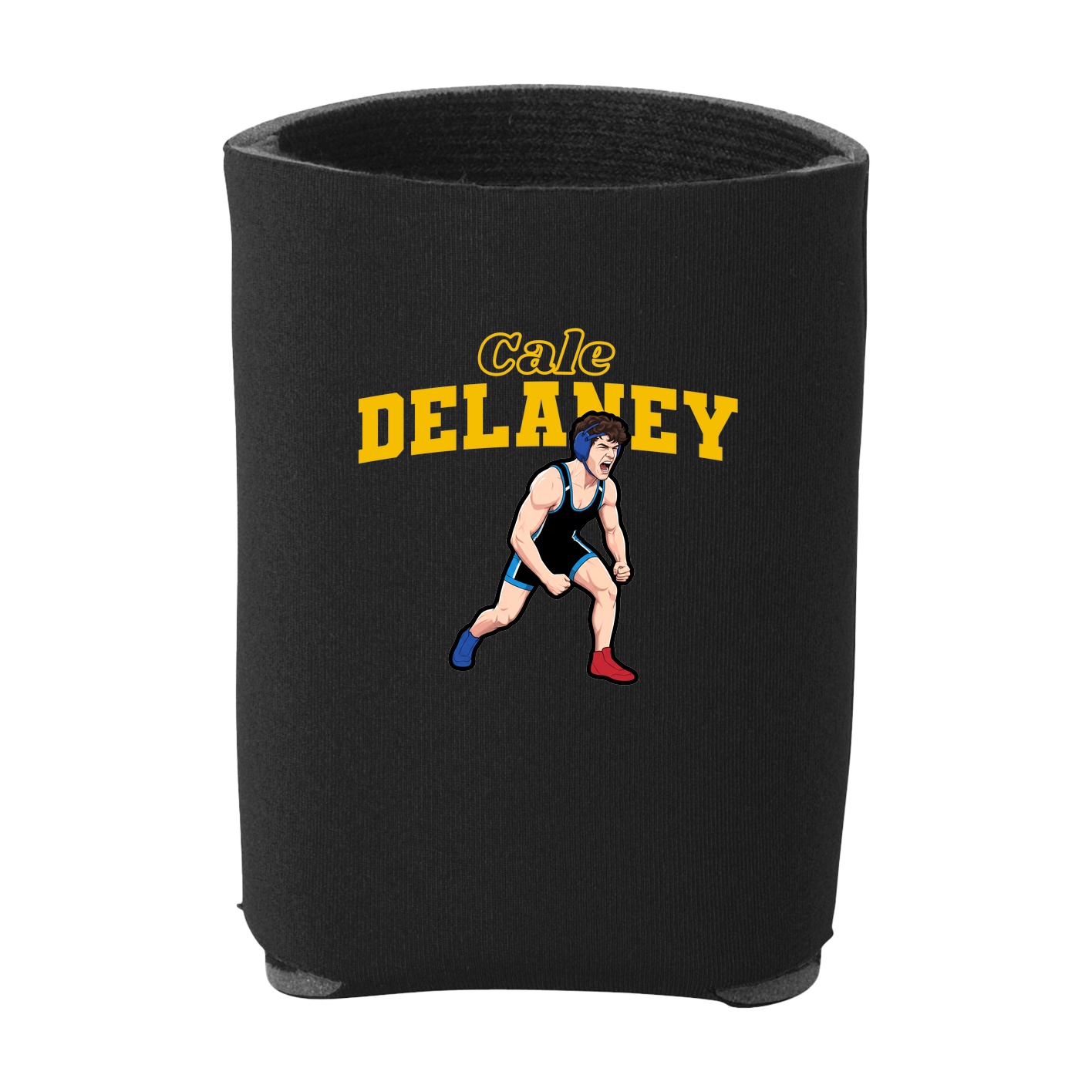 Can Holder — Name Arch in Black